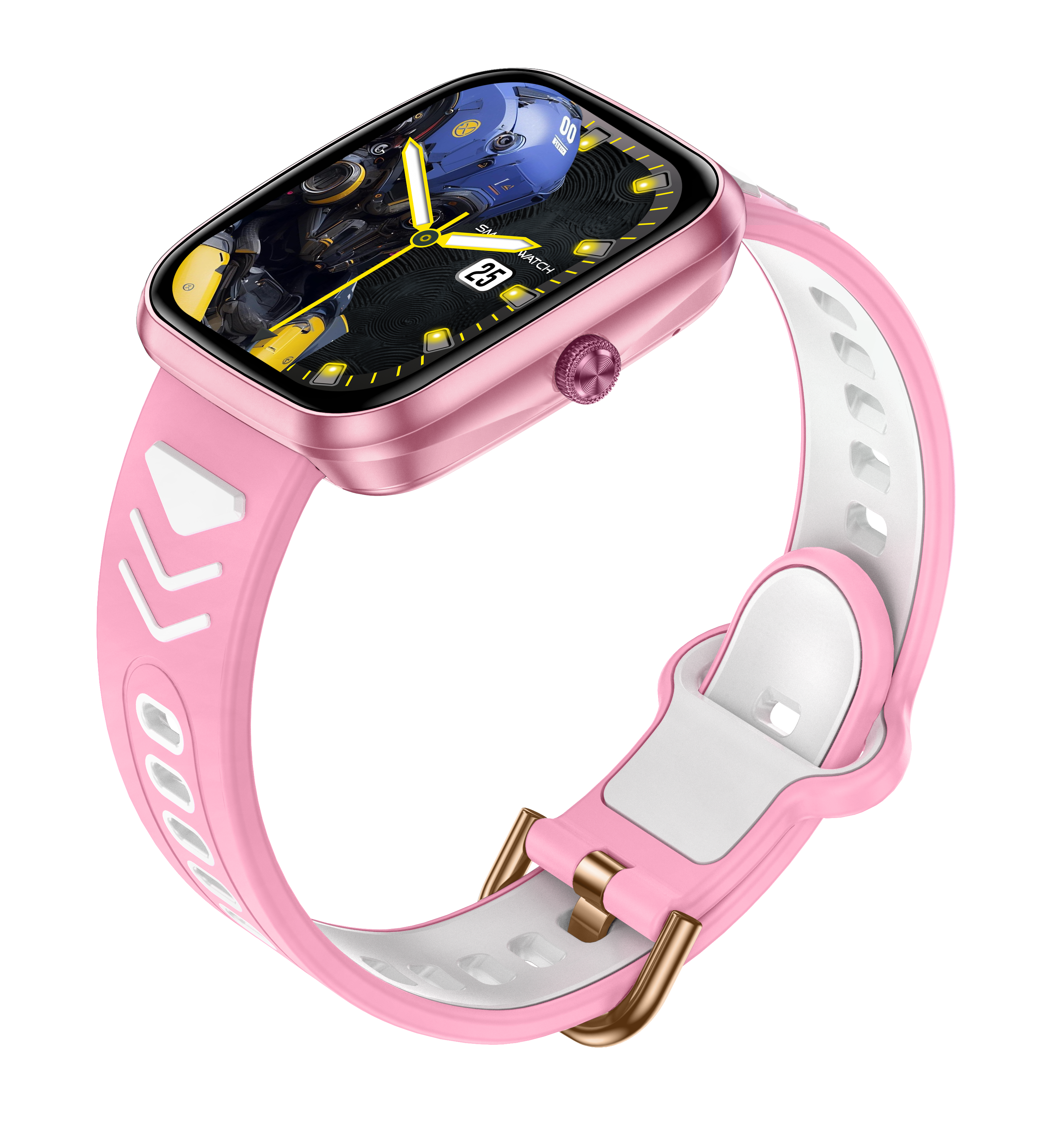 Safebuddy Smart Watch Kids Pink - 32
