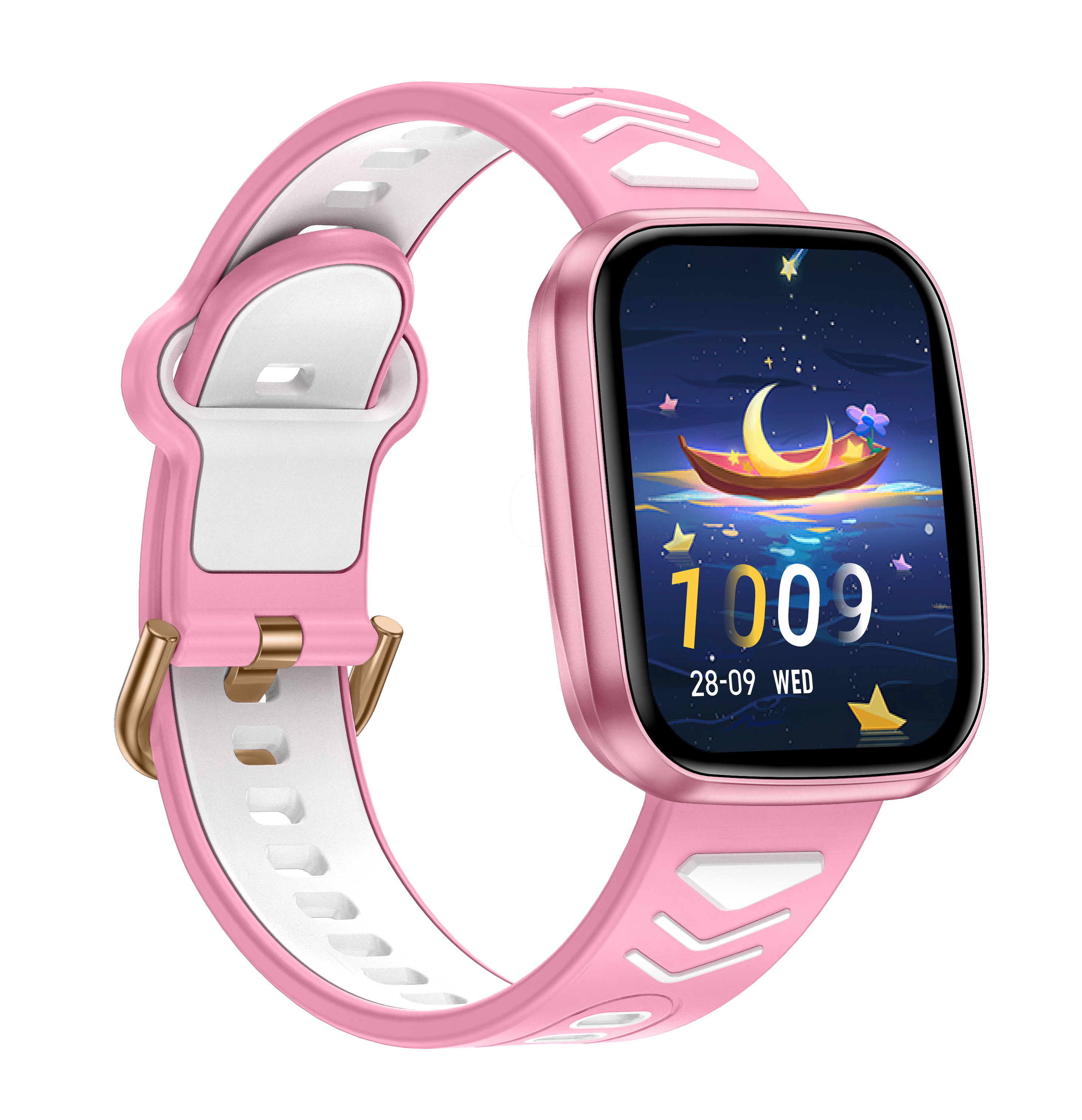 Safebuddy Smart Watch Kids Pink - 22