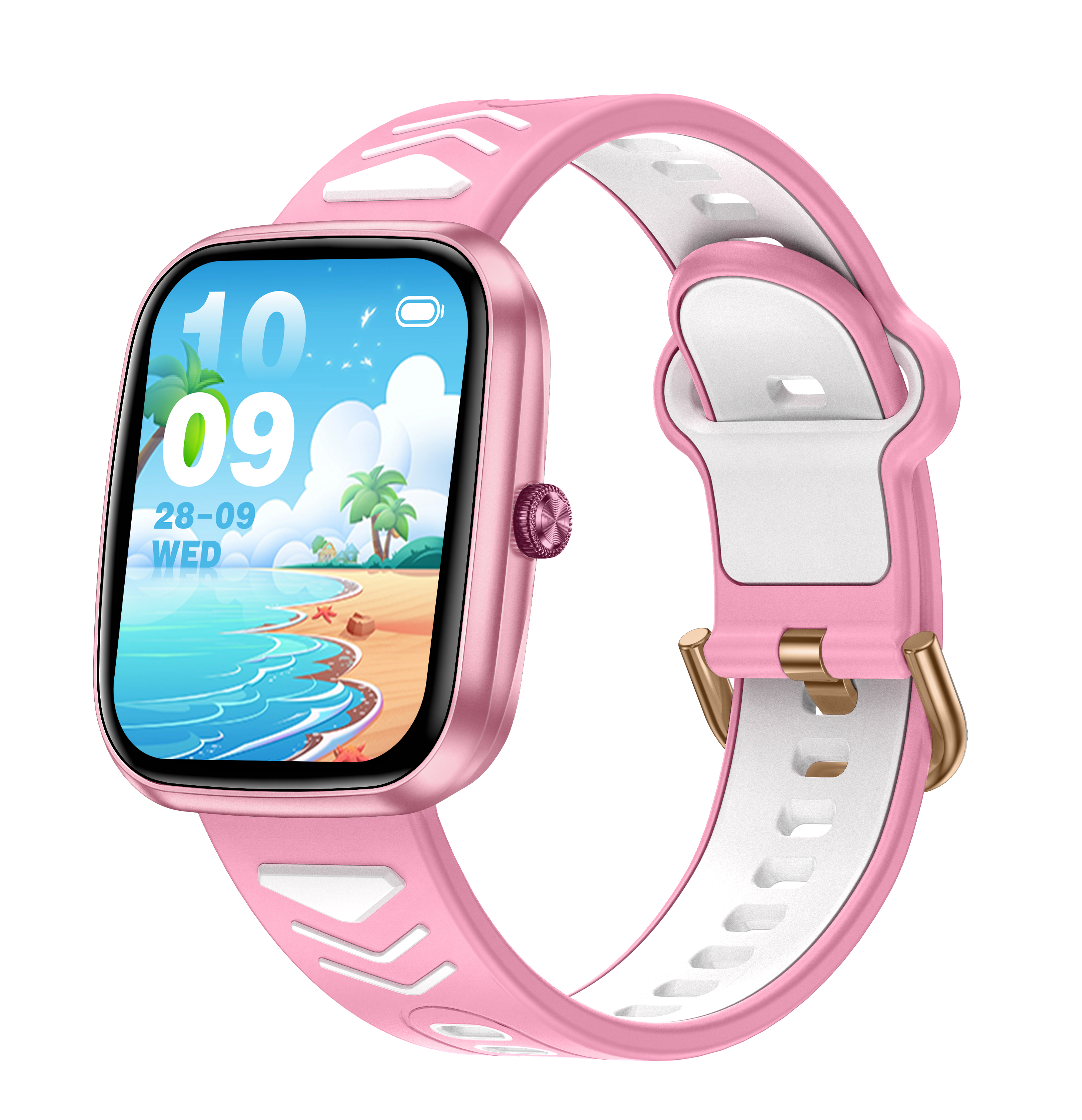 Safebuddy Smart Watch Kids Pink - 16