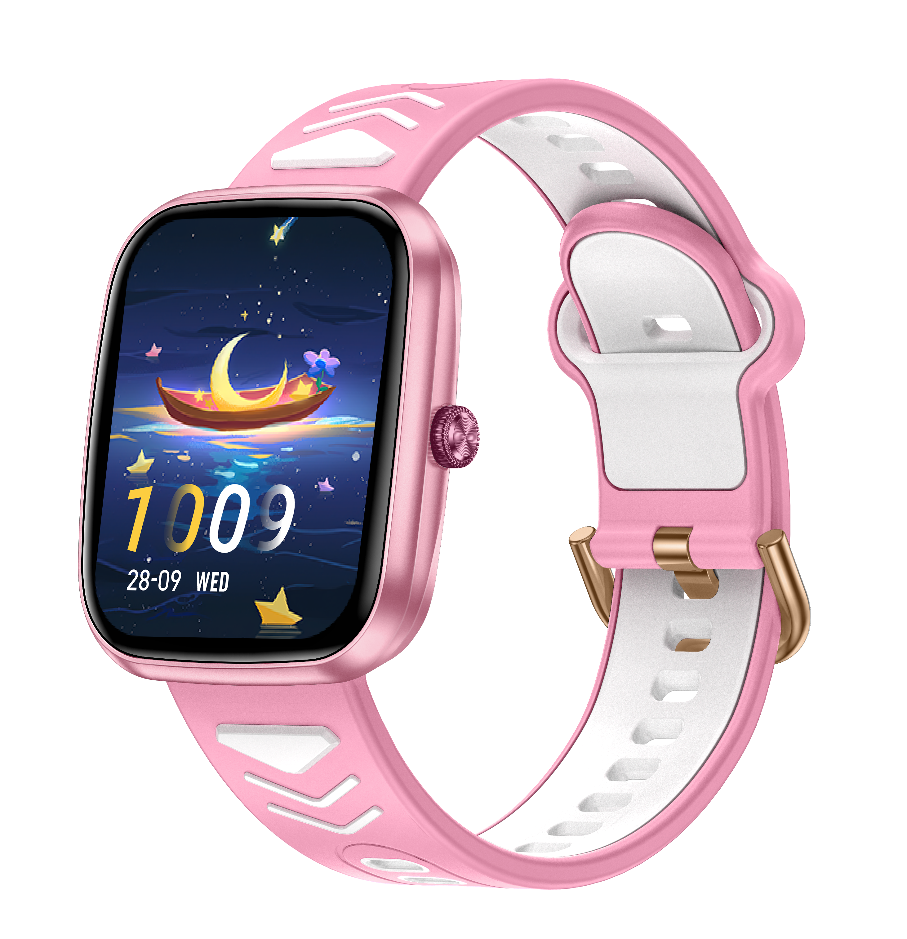 Safebuddy Smart Watch Kids Pink - 17
