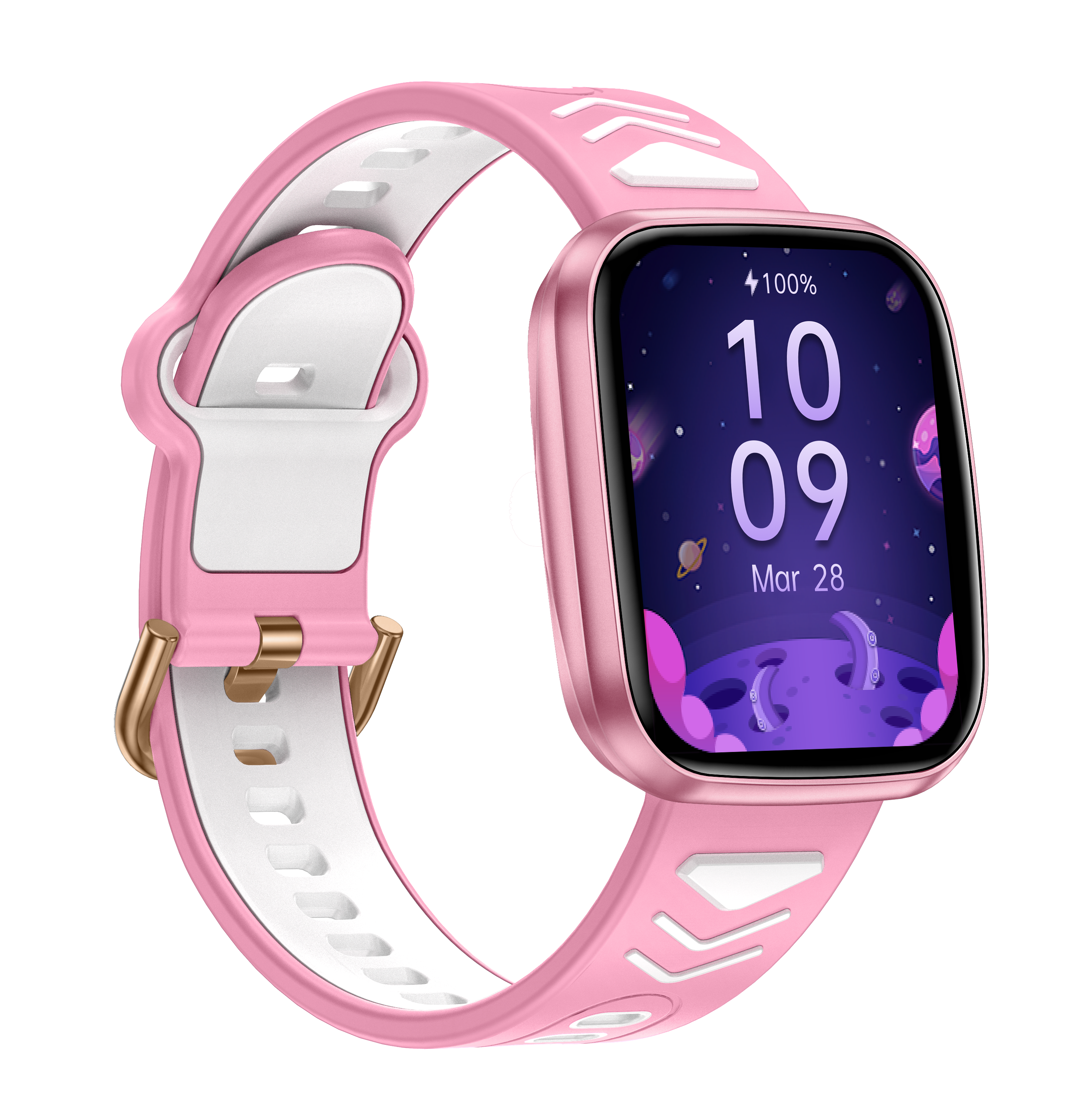 Safebuddy Smart Watch Kids Pink - 23