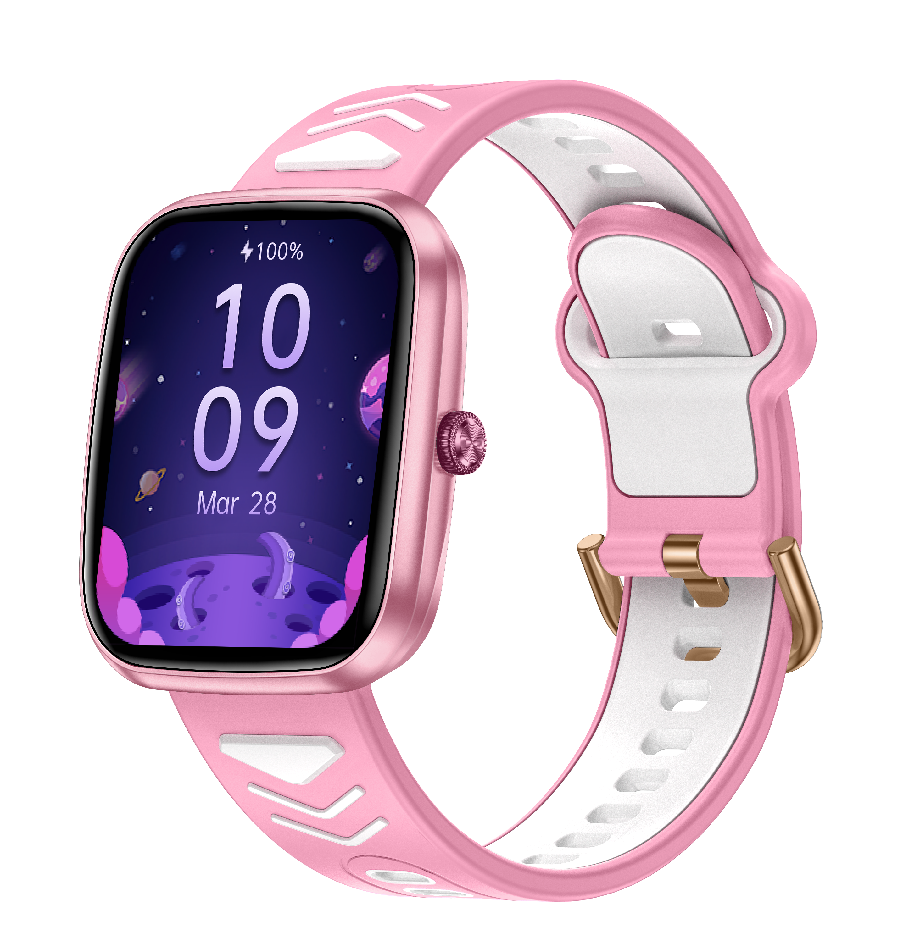 Safebuddy Smart Watch Kids Pink - 18