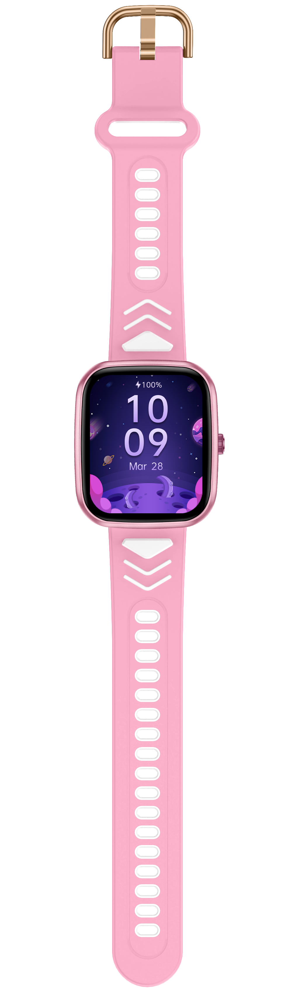 Safebuddy Smart Watch Kids Pink - 48