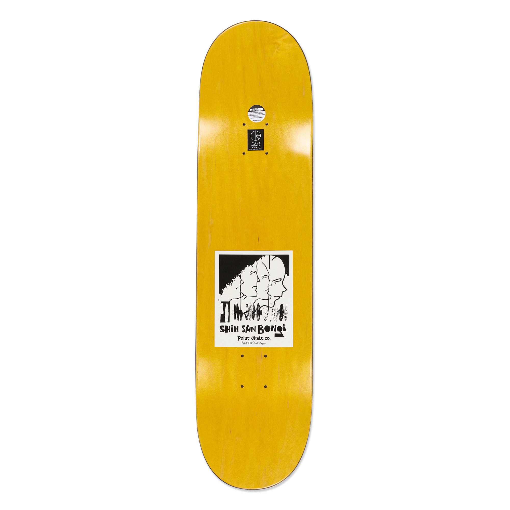Polar Skate Co. Shin Sanbongi Fanzilla 8.25" Skateboardbräda - 2