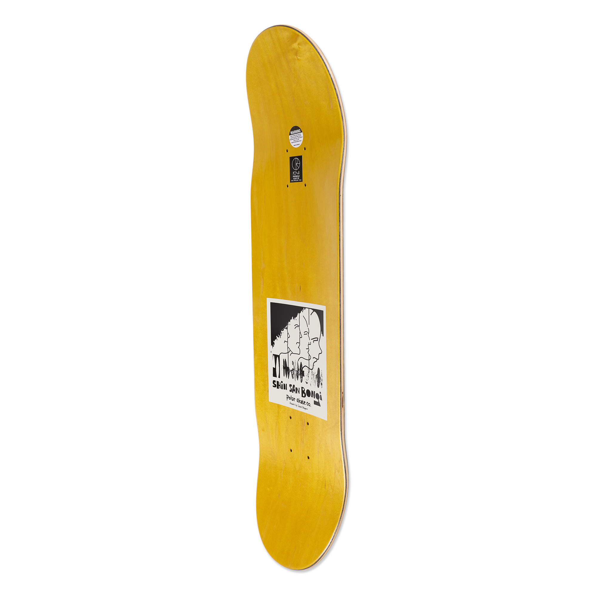 Polar Skate Co. Shin Sanbongi Fanzilla 8.25" Skateboardbräda - 3