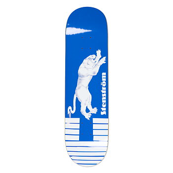 Polar Skate Co. David Stenström Tape & Panther 8.5" Blue Skateboardbräda
