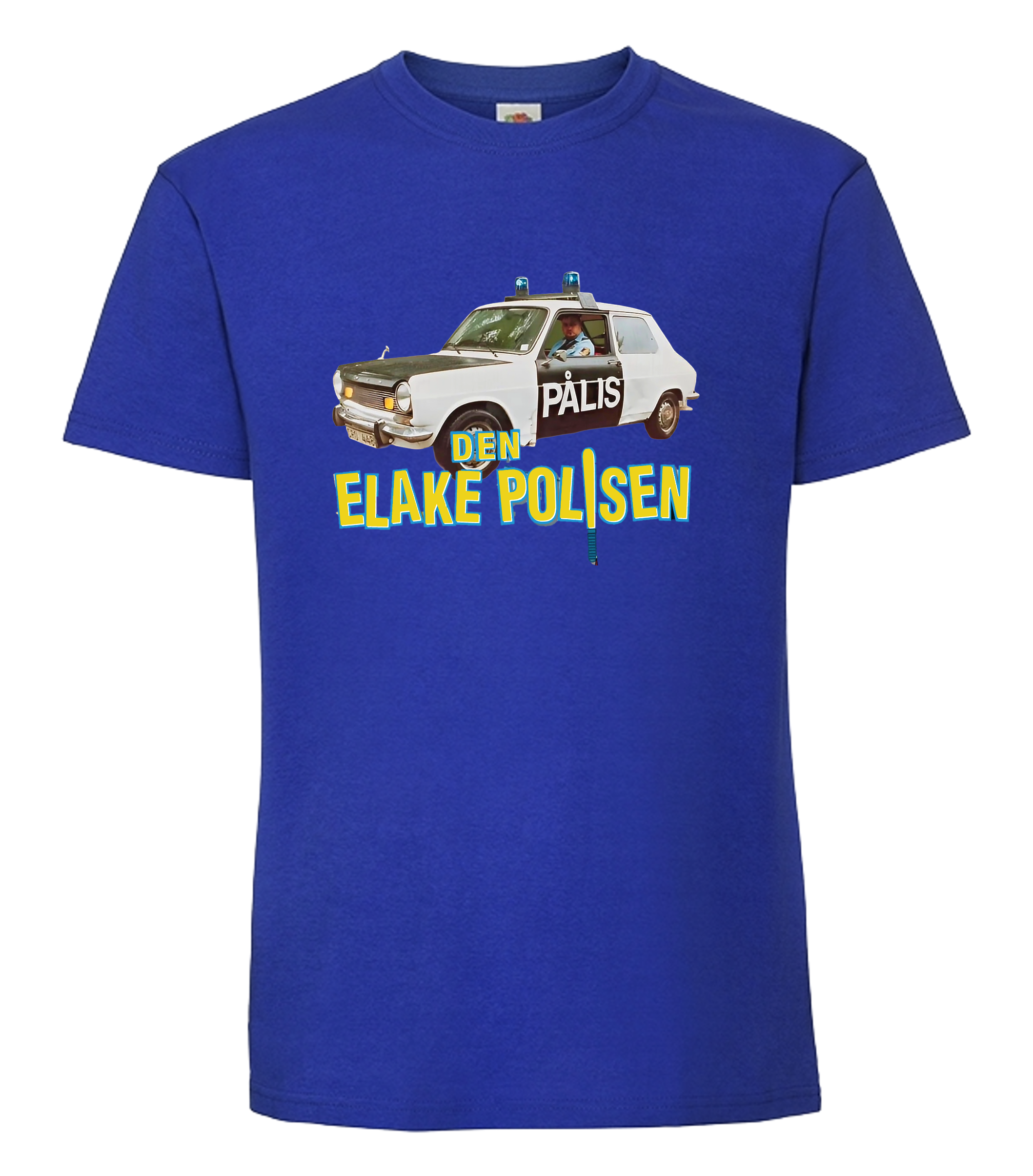 Den Elake Polisen  T-Shirt Royal Blue