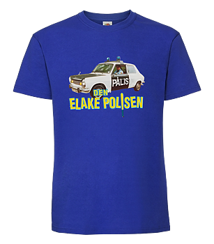 Den Elake Polisen  T-Shirt Royal Blue