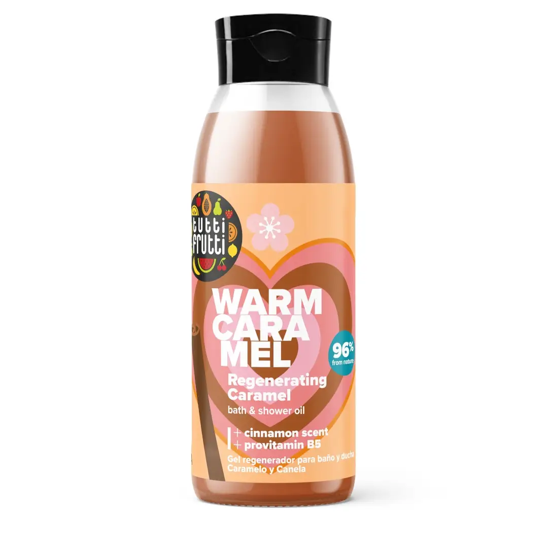 Tutti Frutti Caramel & Cinnamon – fuktighetsgivende kroppspleiesett - 2