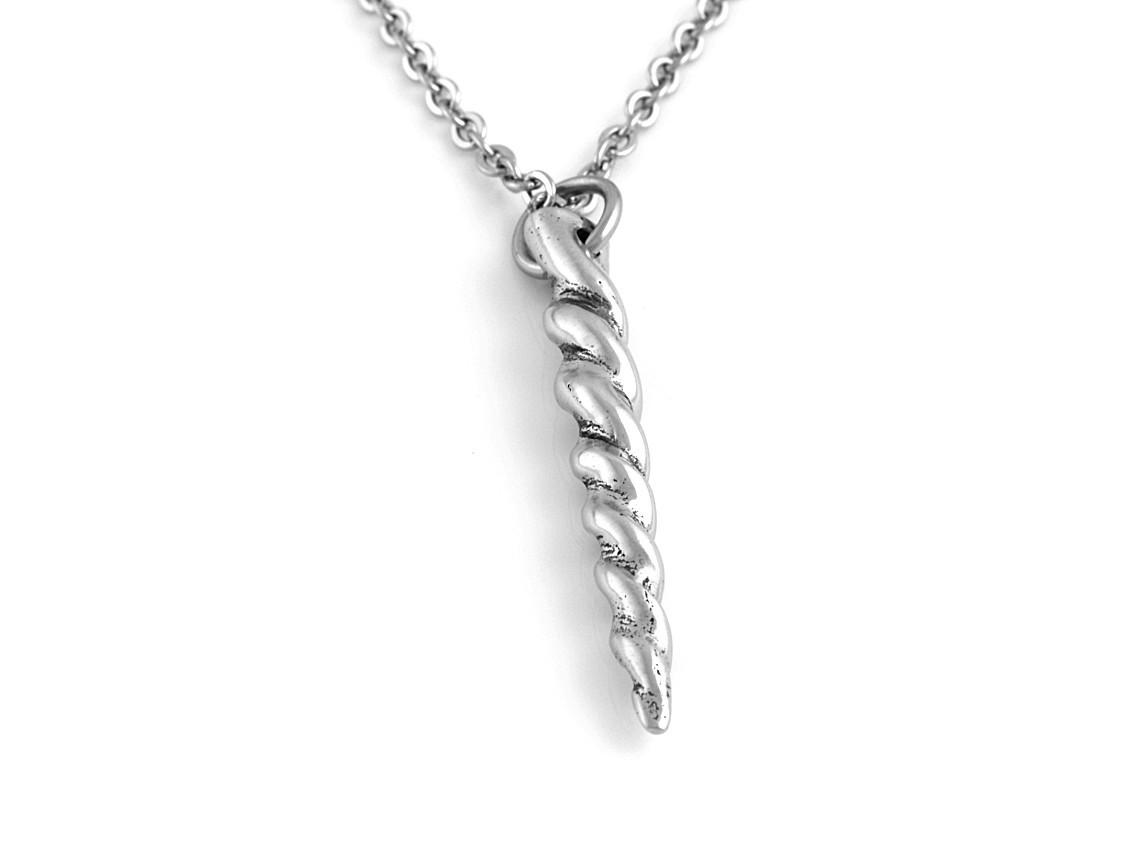 Enhörningshorn Halsband, Handgjort Enhörning Smycke - 2