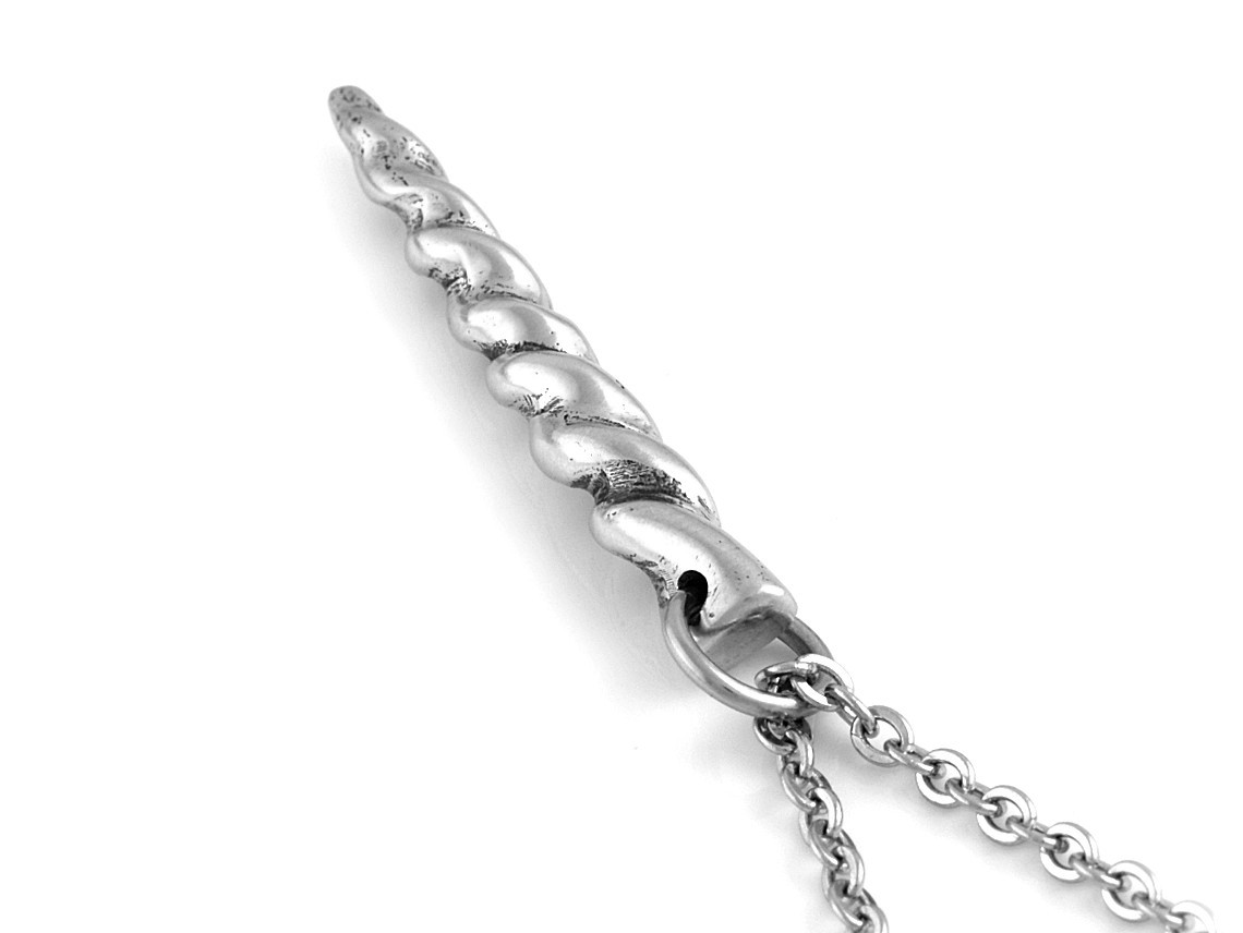 Enhörningshorn Halsband, Handgjort Enhörning Smycke - 4