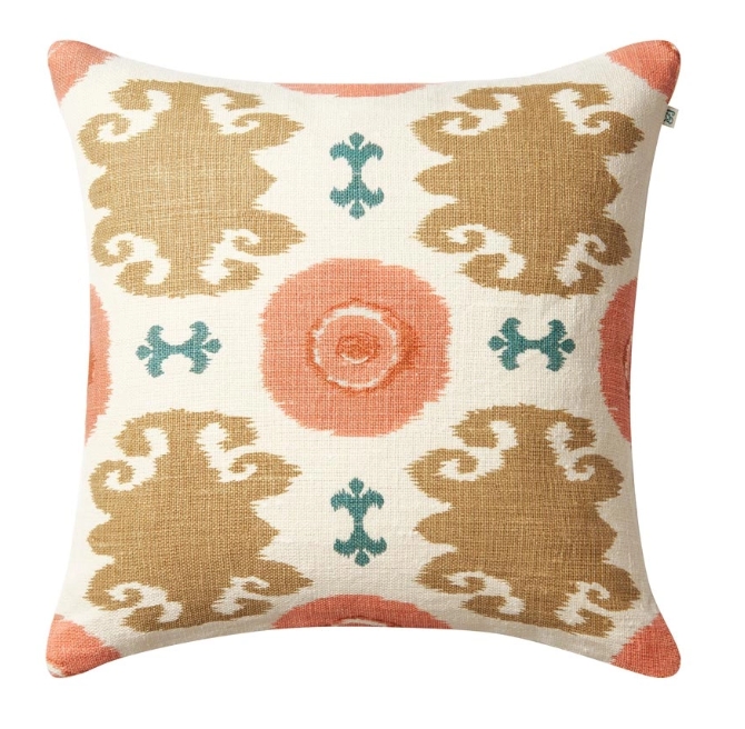  Kudde Mahal Rose/Orange/Khaki/Haven 50x50 cm