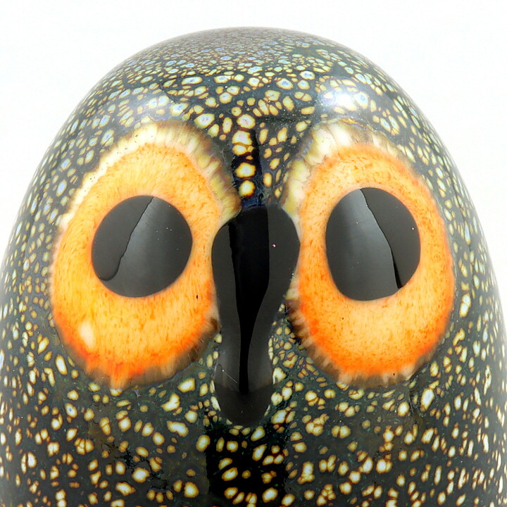 Oiva Toikka (2006) Lovely Little Barn Owl (Riihipöllön Poikanen) Glass Bird (32)