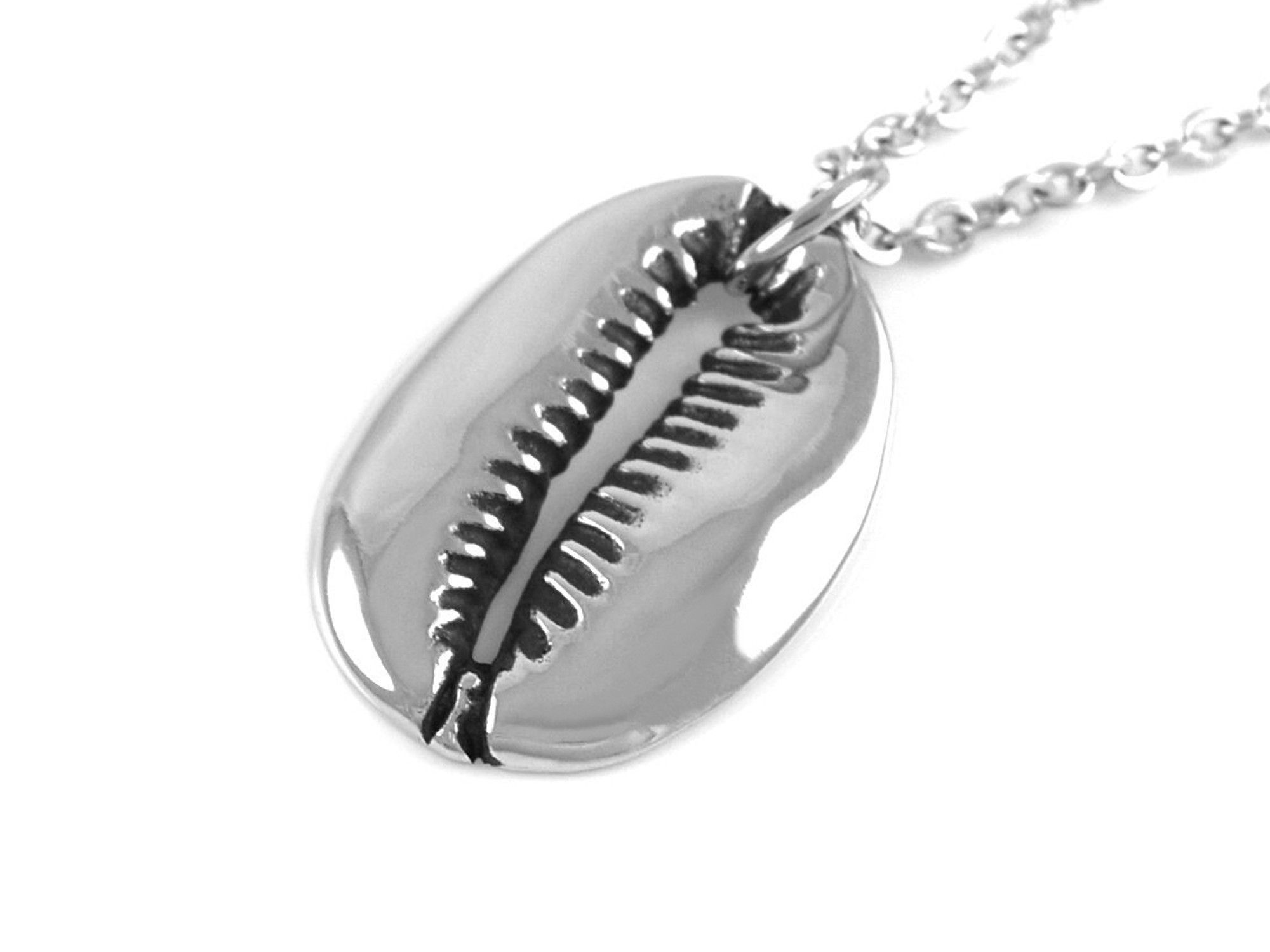 Kaurisnäcka Halsband, Handgjort Snäcka Smycke - 2