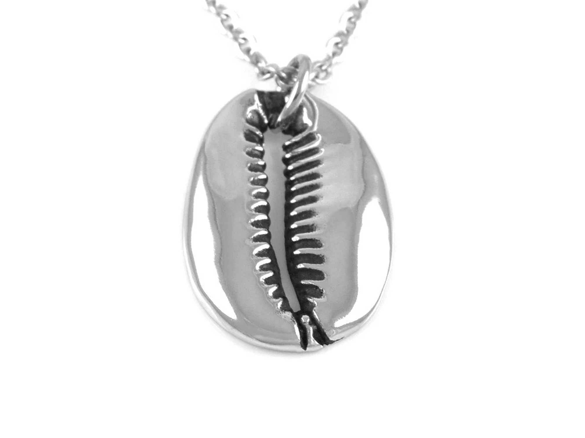 Kaurisnäcka Halsband, Handgjort Snäcka Smycke - 3