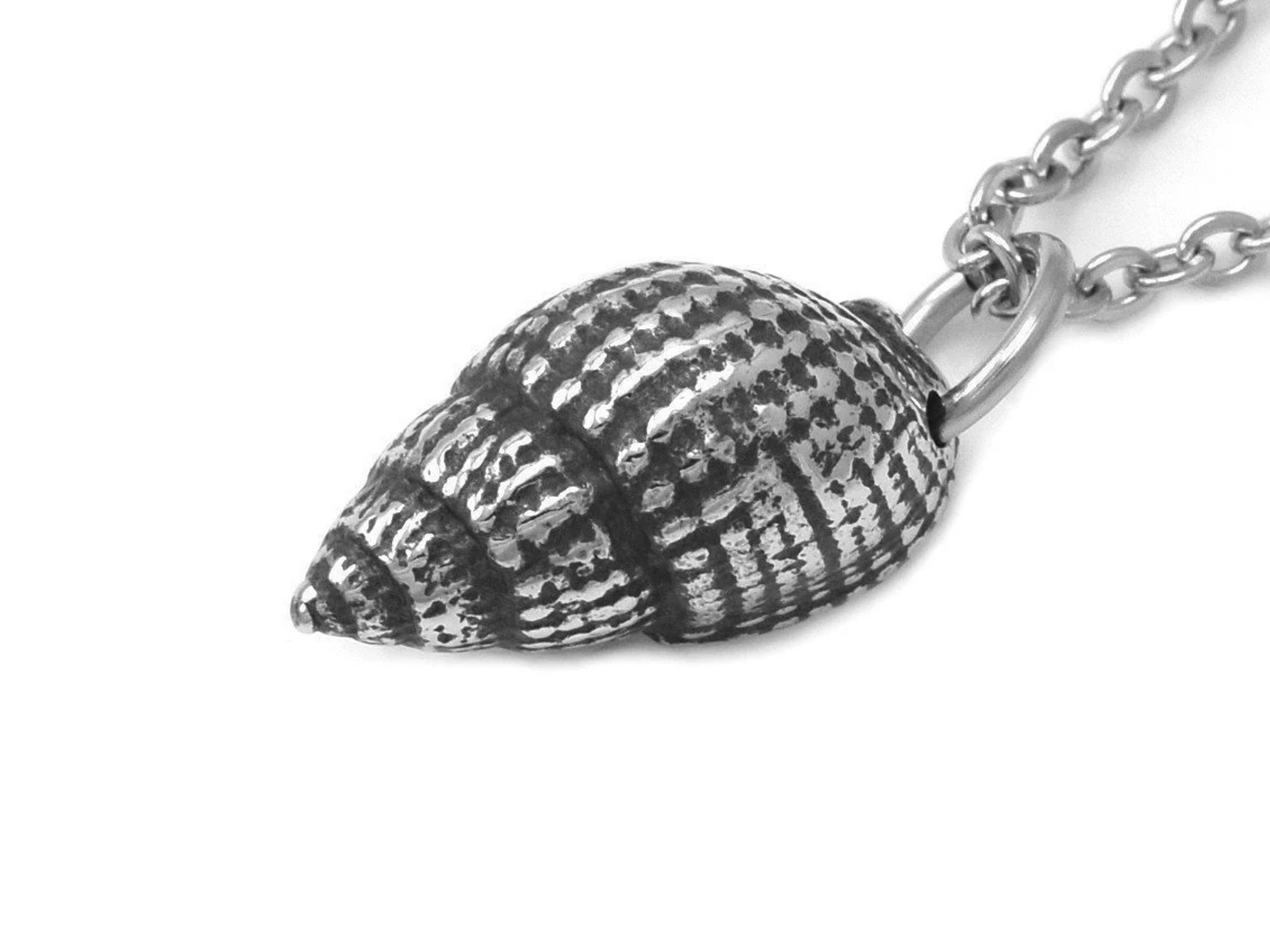 Snäcka Halsband, Handgjort Hav Smycke - 2