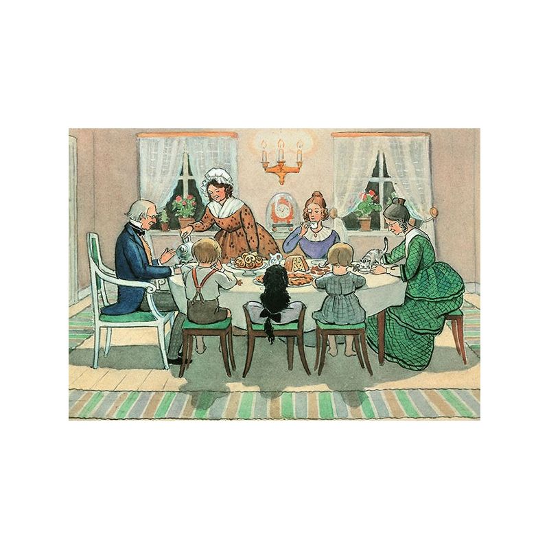 Kort Kaffekalaset, Elsa Beskow