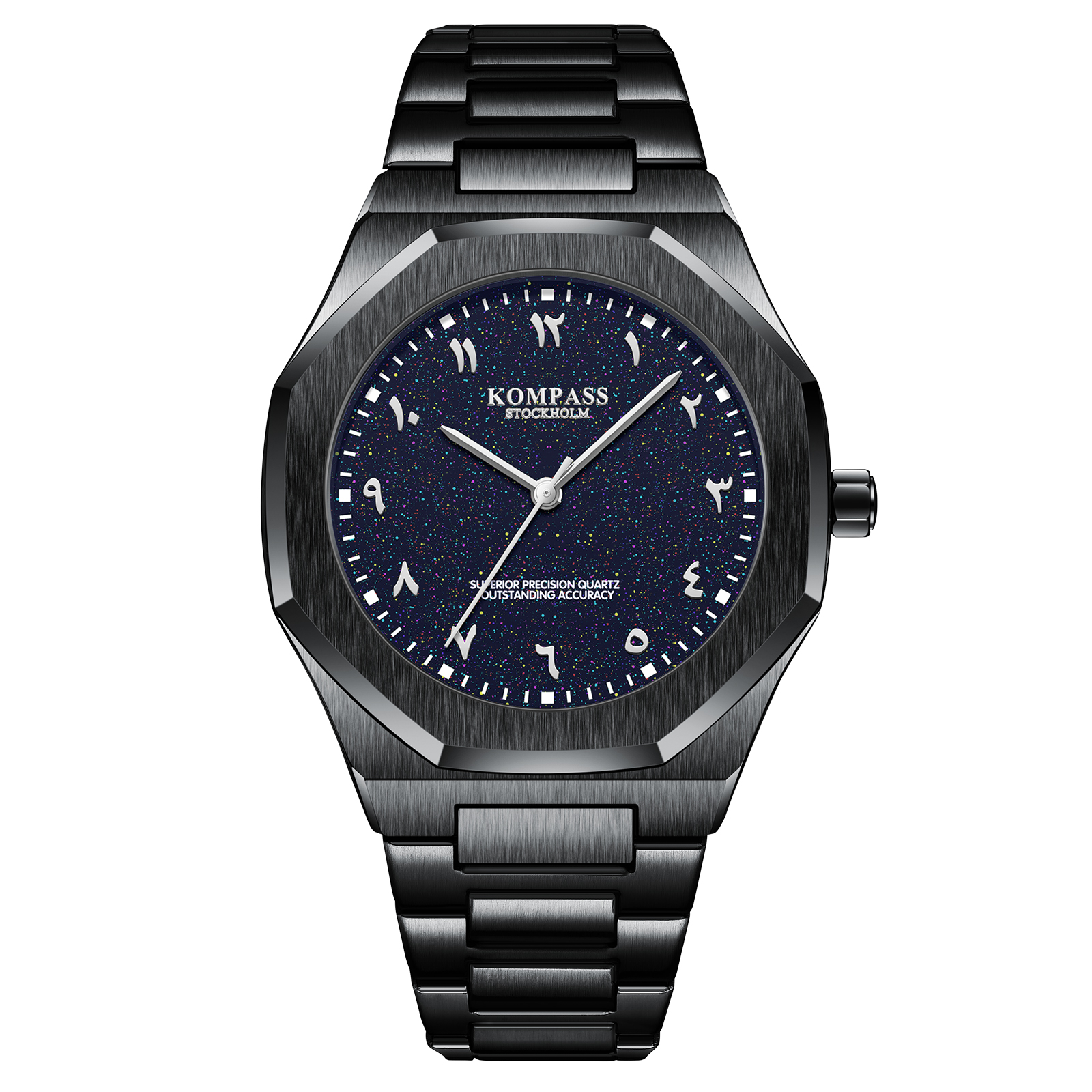 Kompass Star-Dust Arabic Black Blue