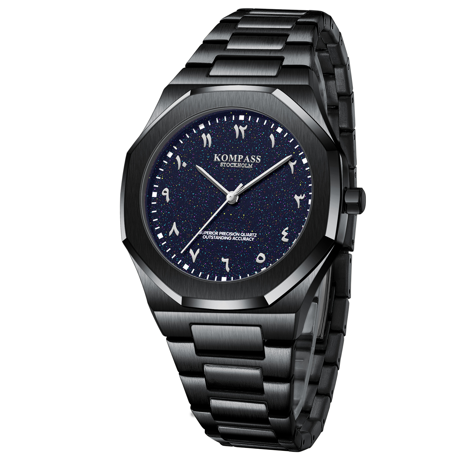 Kompass Star-Dust Arabic Black Blue - 3