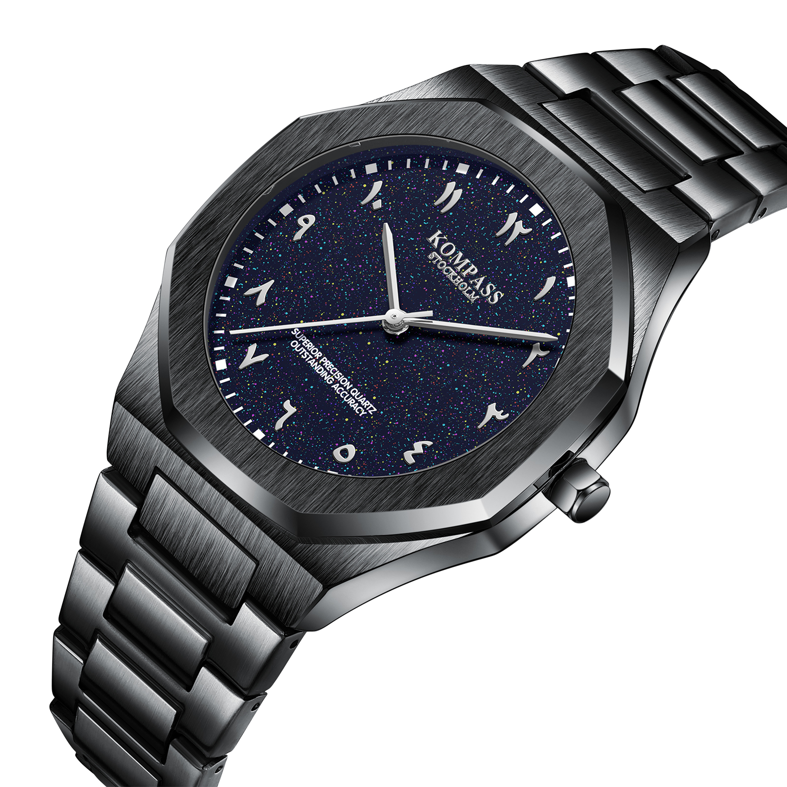 Kompass Star-Dust Arabic Black Blue - 2