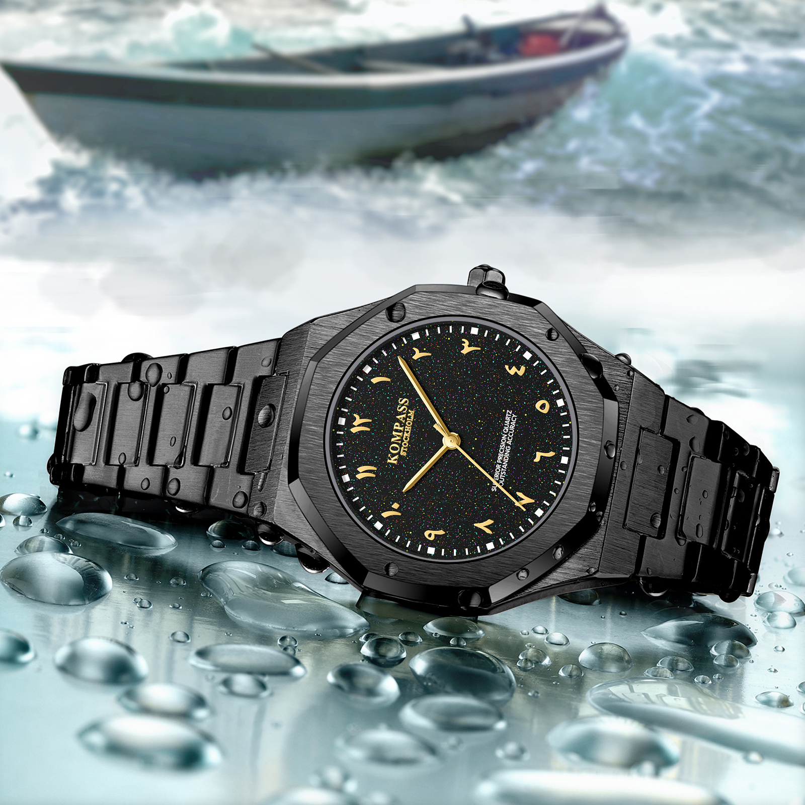 Kompass Star-Dust Arabic Black Gold - 9