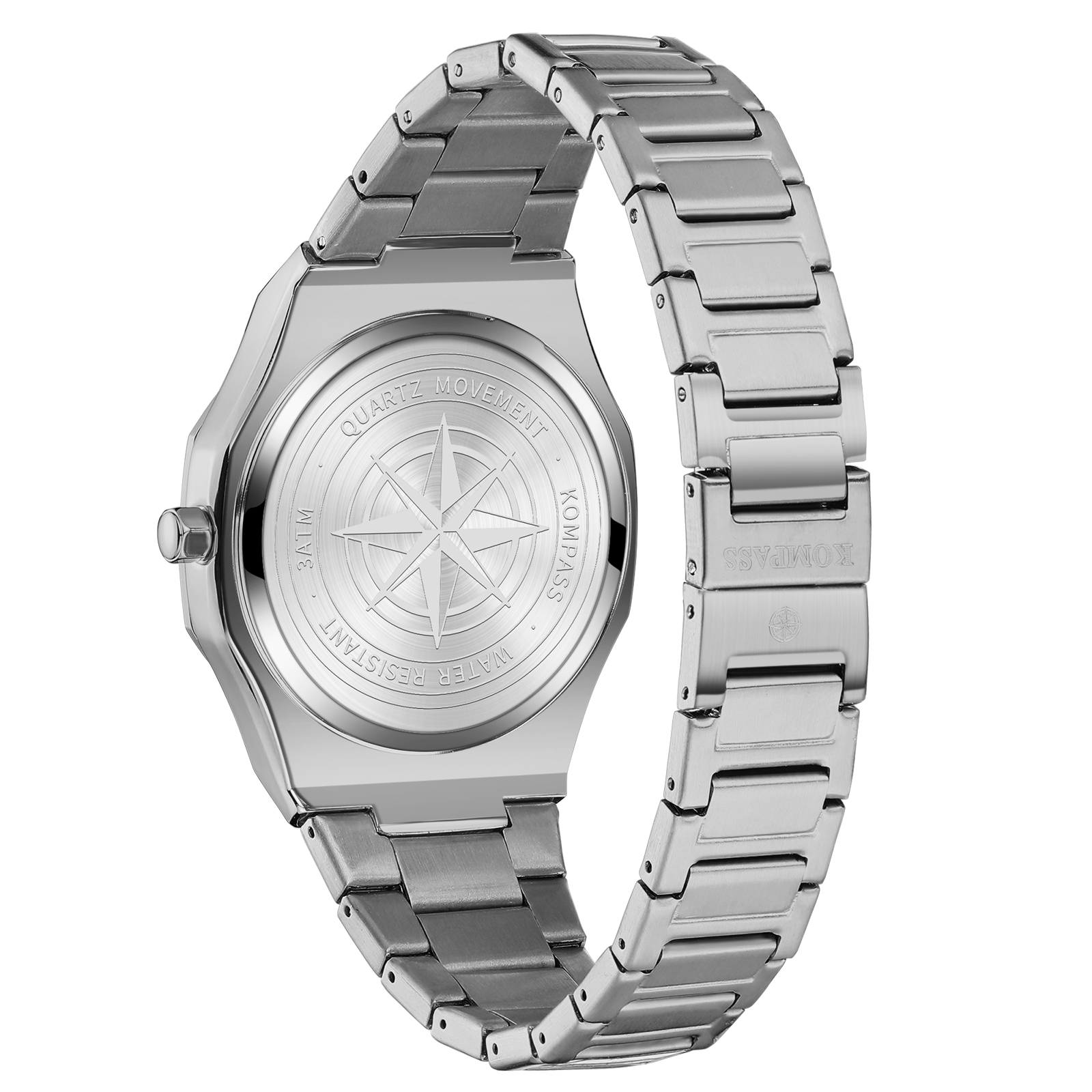 Kompass Star-Dust Arabic Silver Green - 10