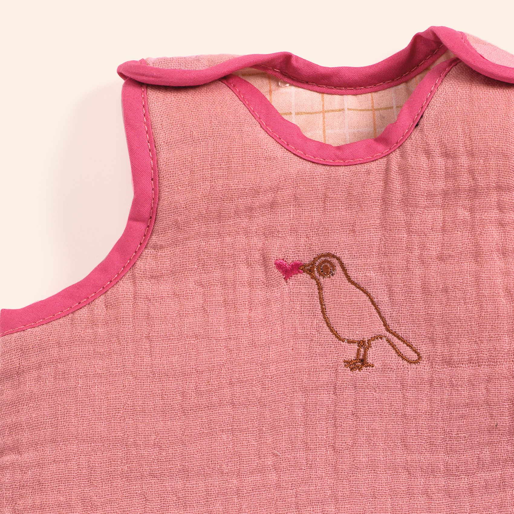 Sovpåse till dockan Doll Sleeping Bag Roseraie från Pomeo for Djeco - rosa - 2