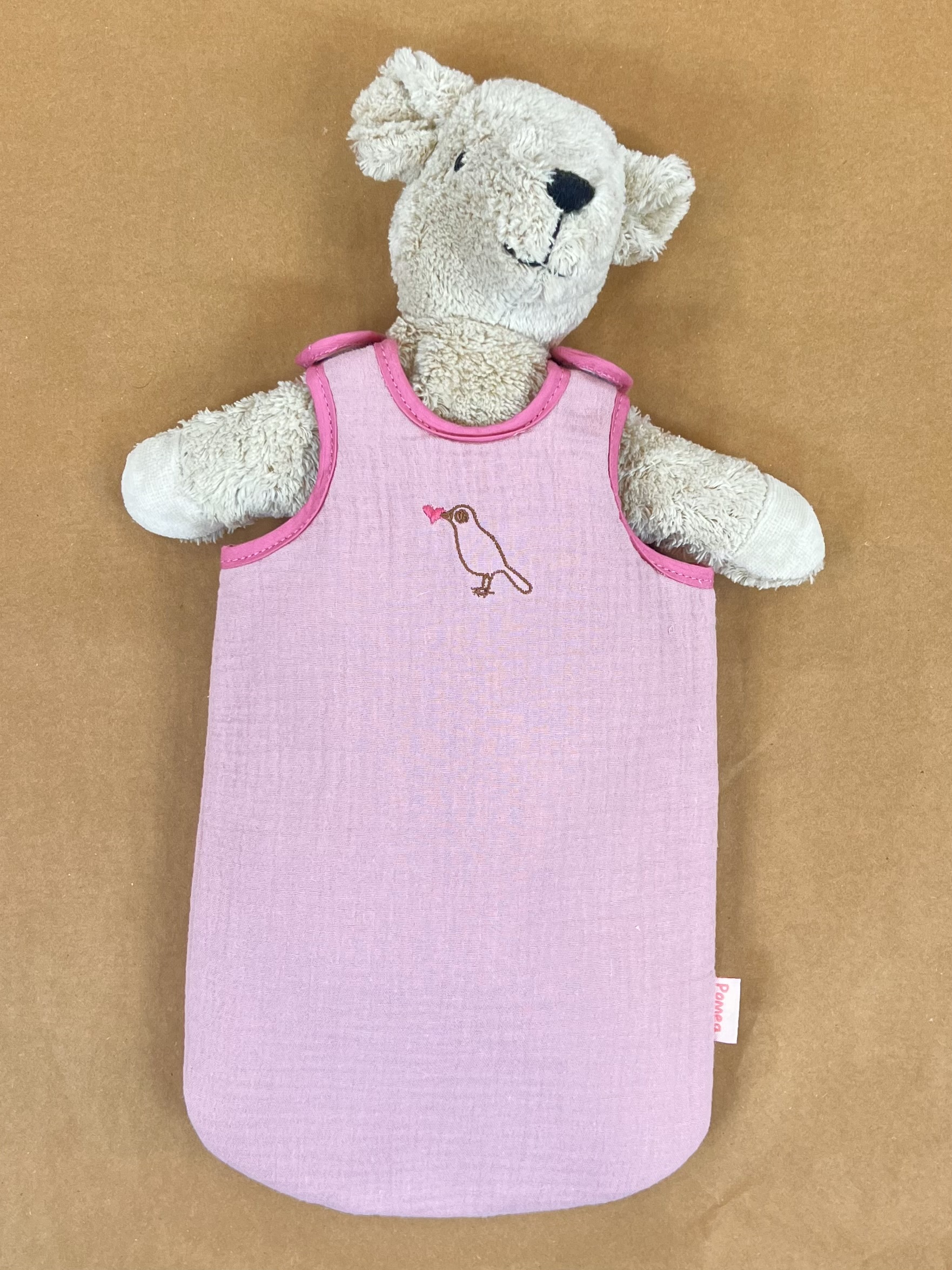Sovpåse till dockan Doll Sleeping Bag Roseraie från Pomeo for Djeco - rosa - 4