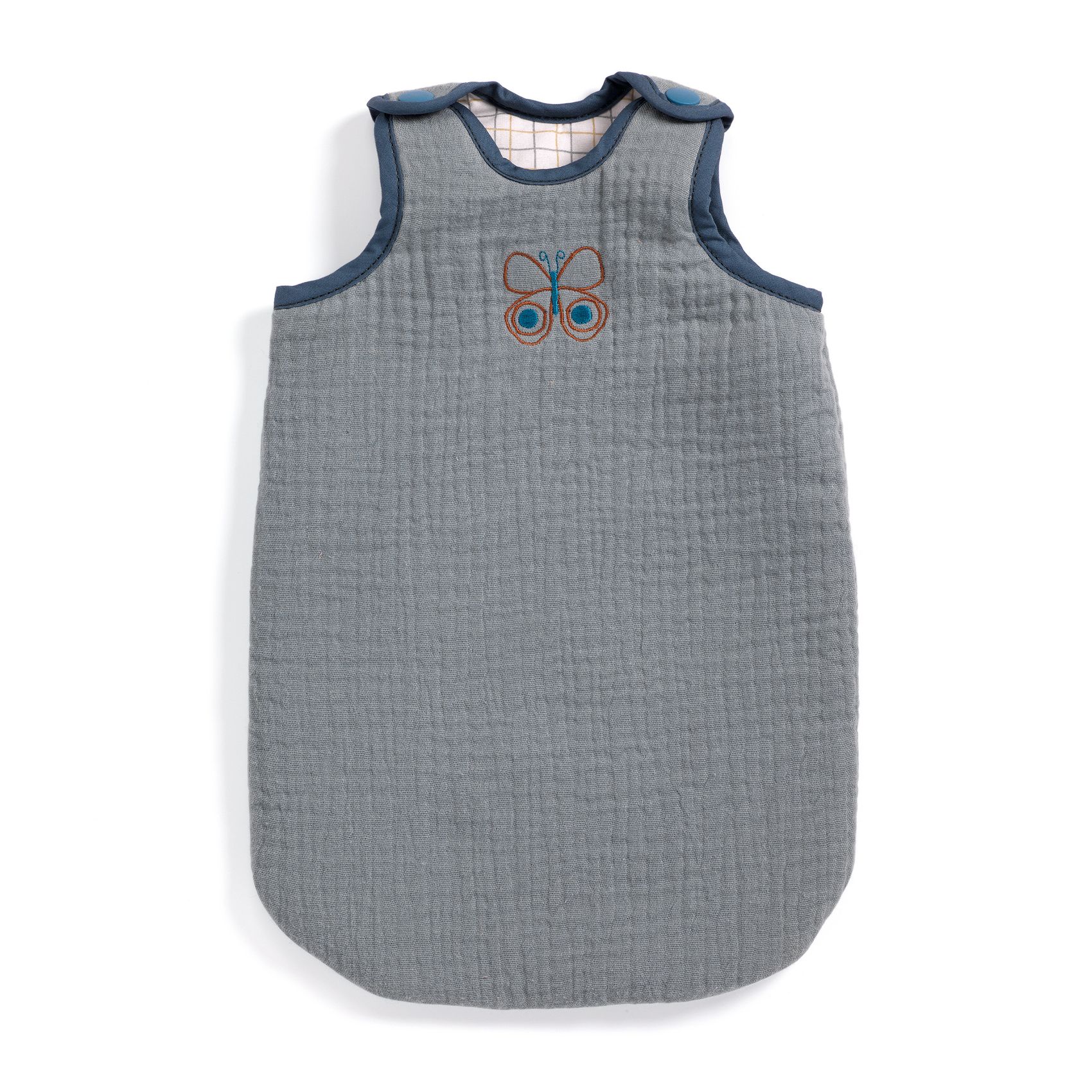 Sovpåse till dockan Doll Sleeping Bag Sea Green från Pomeo for Djeco - blå