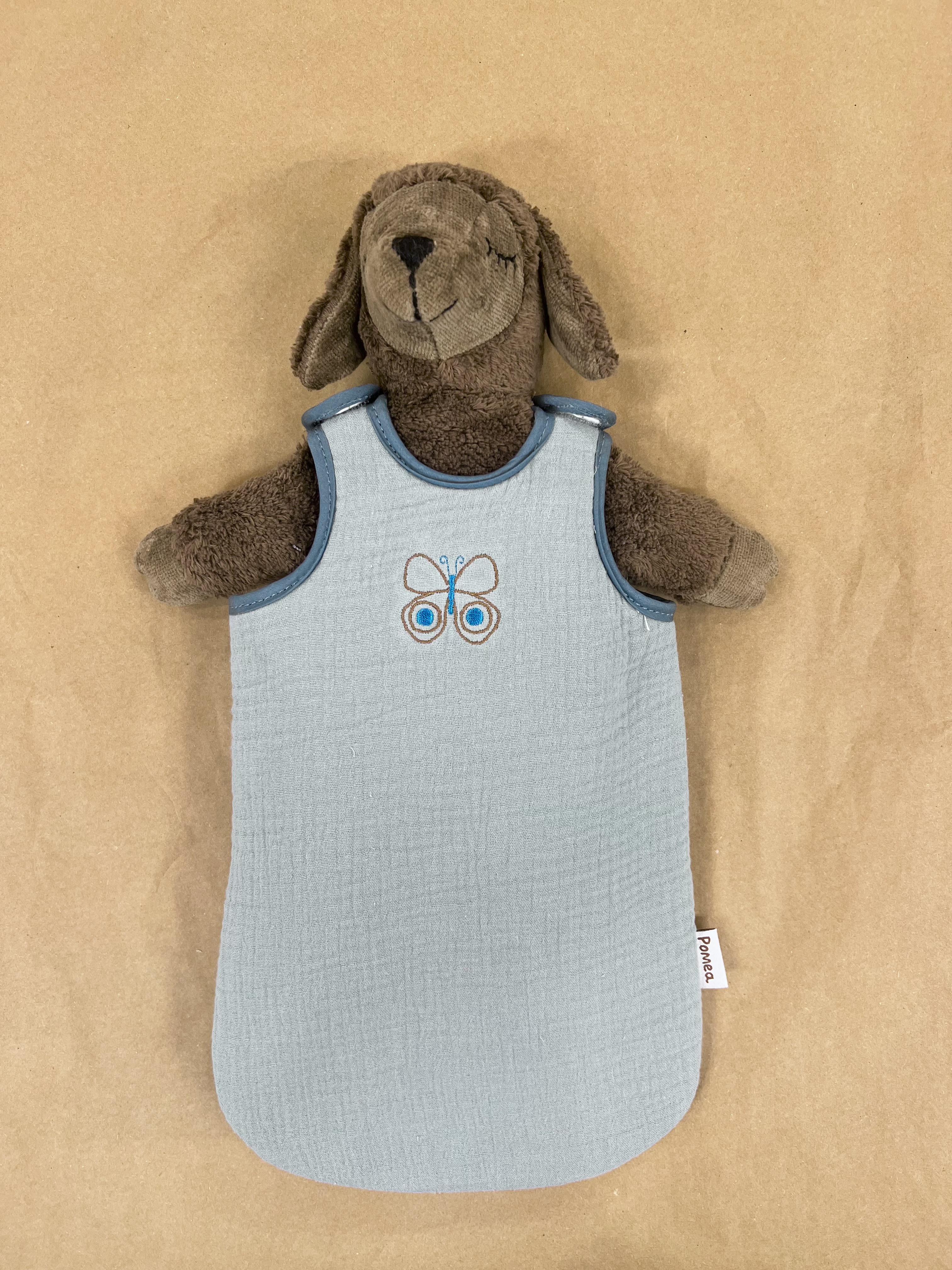Sovpåse till dockan Doll Sleeping Bag Sea Green från Pomeo for Djeco - blå - 4