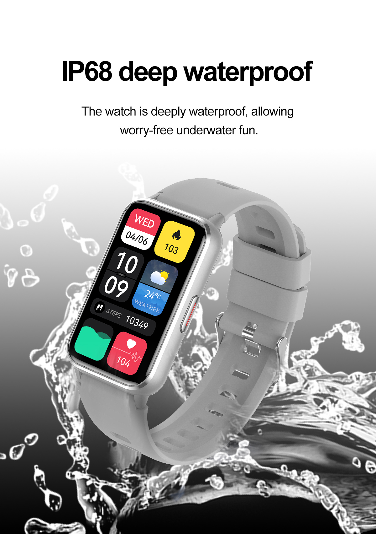 Philippe Palmer Smart Watch LP53 AMOLED Black - 20