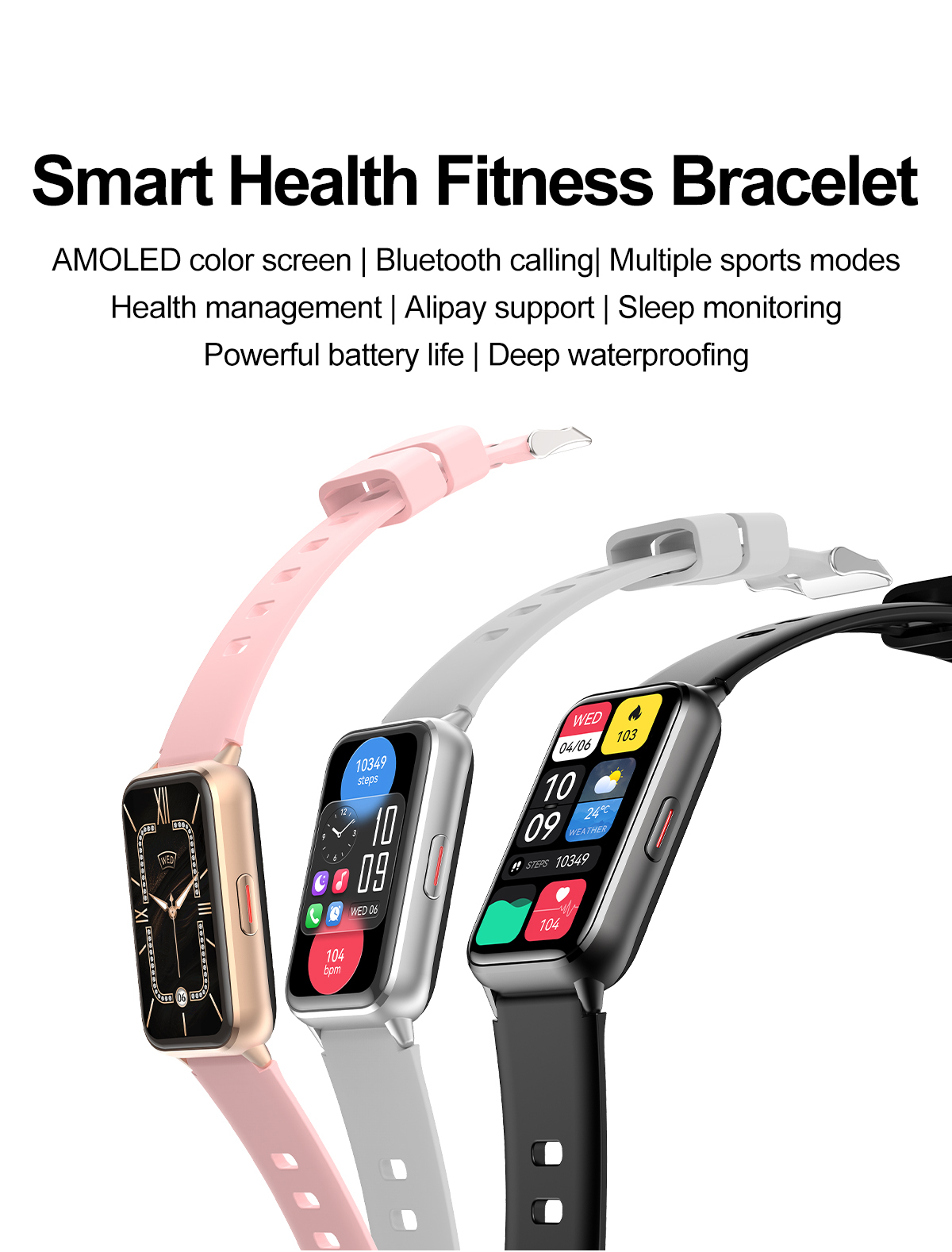 Philippe Palmer Smart Watch LP53 AMOLED Black - 5