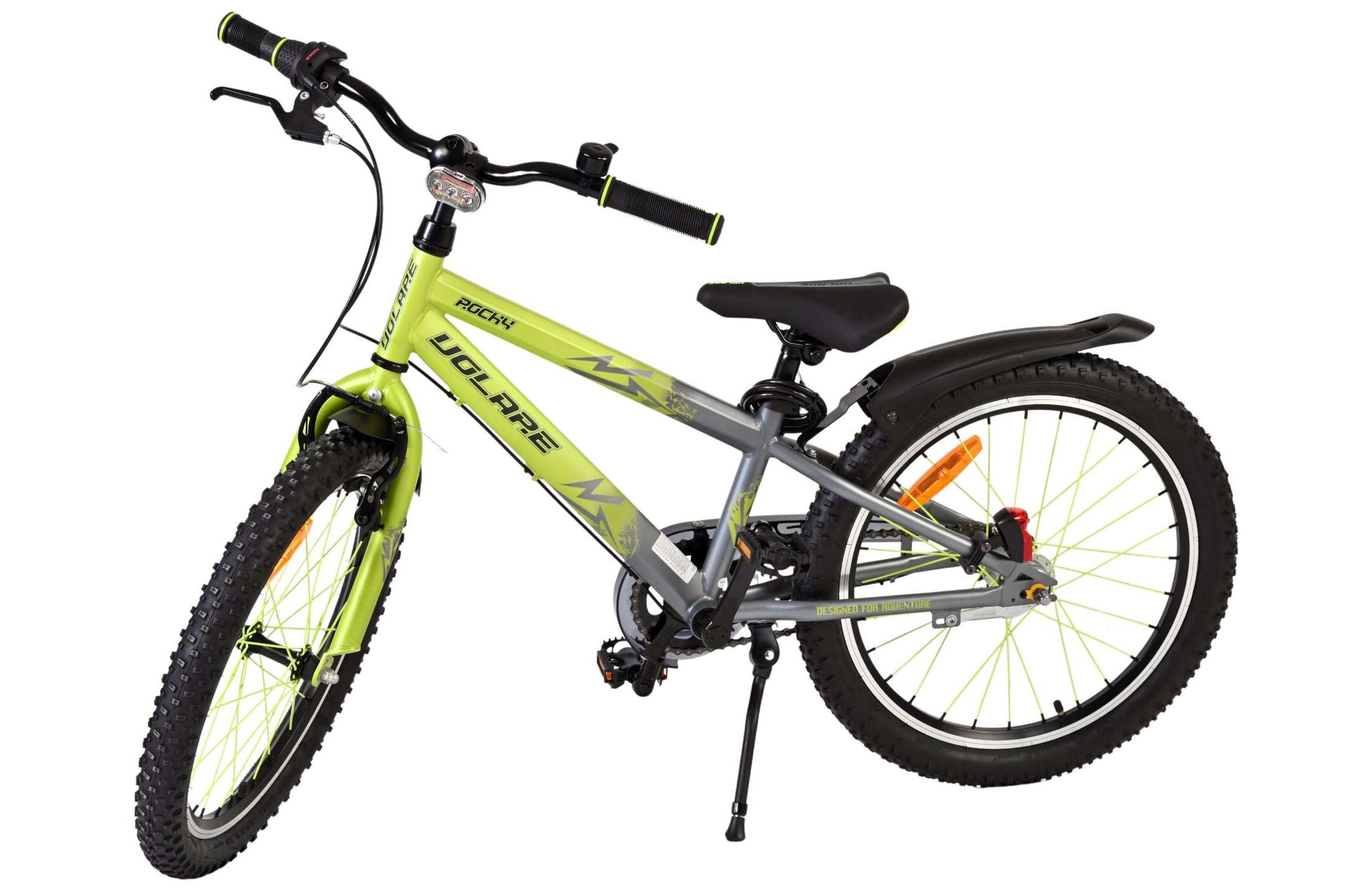 Barncykel Volare Rocky 20 Tum - 3 Växlar Grön för barn 6-8 år - 9