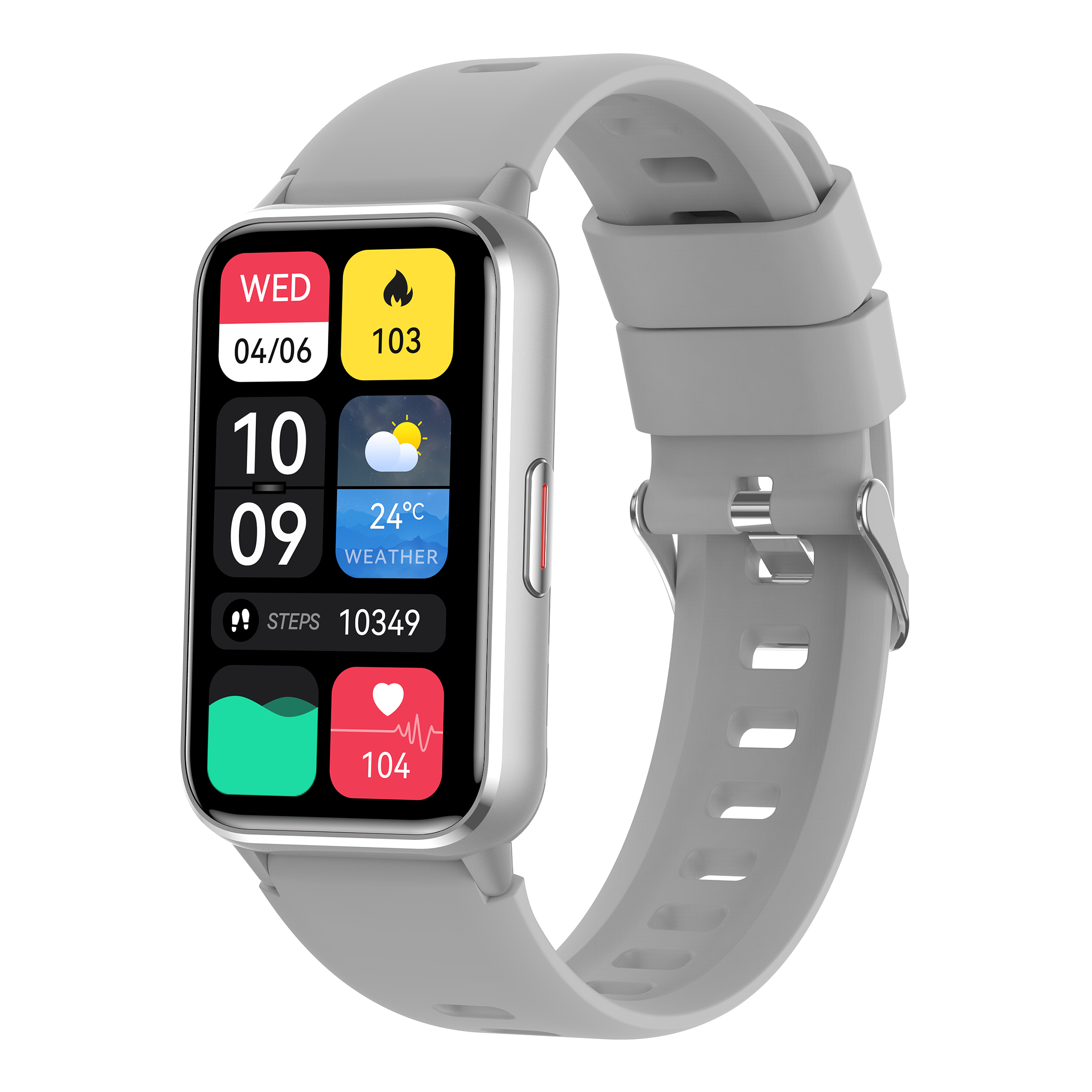 Philippe Palmer Smart Watch LP53 AMOLED Silver