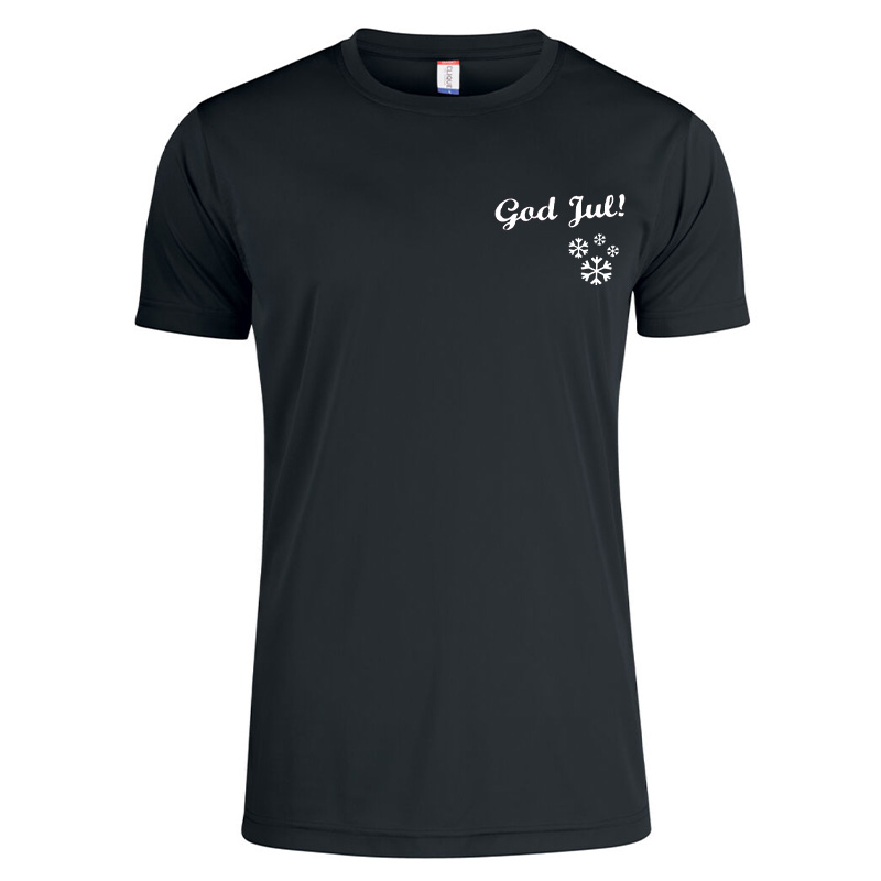 T-shirt HO HO HO black - Grinchen back