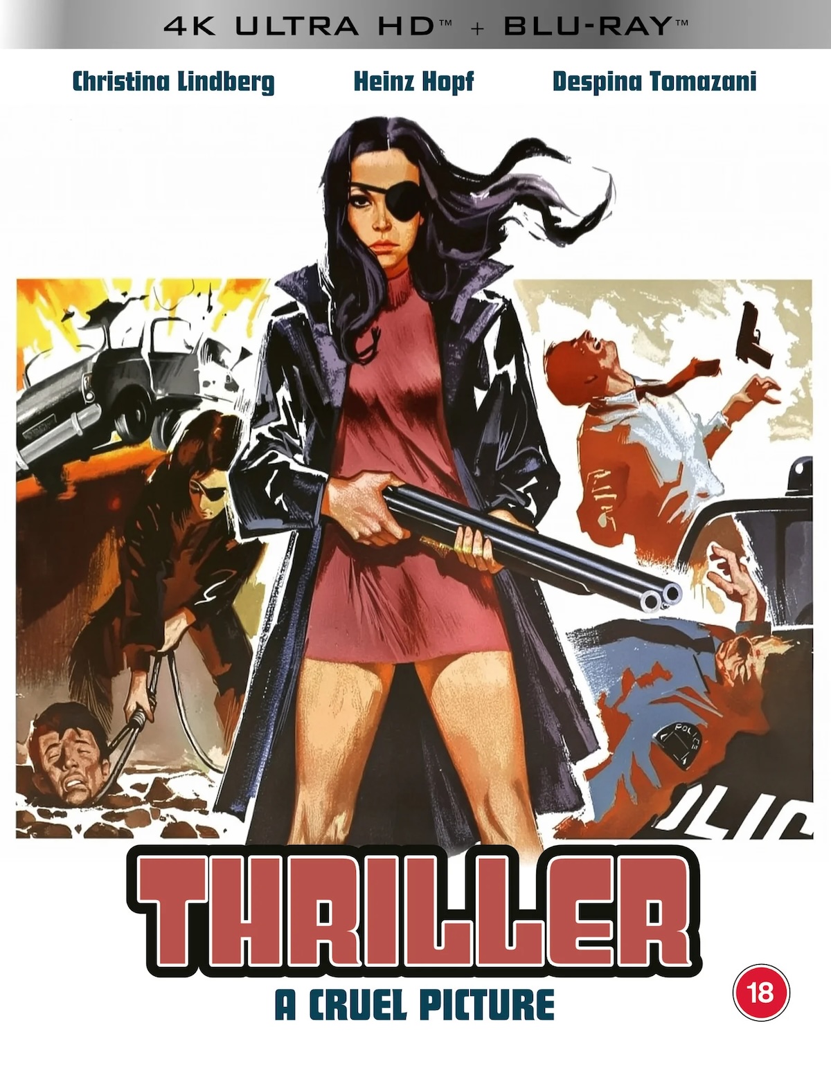 Thriller: A Cruel Picture (Limited Edition) (ej svensk text) (4K Ultra HD + Blu-ray)