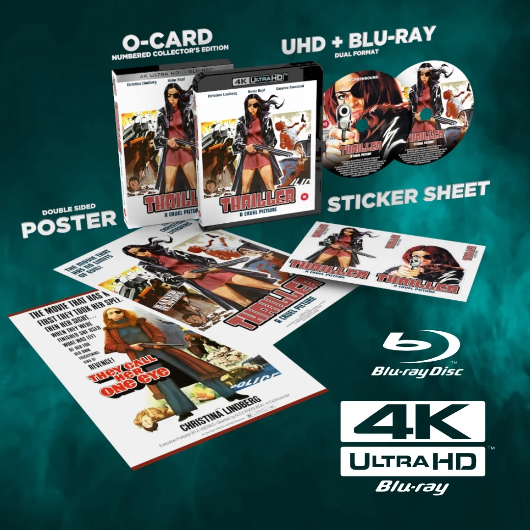 Thriller: A Cruel Picture (Limited Edition) (ej svensk text) (4K Ultra HD + Blu-ray) - 3
