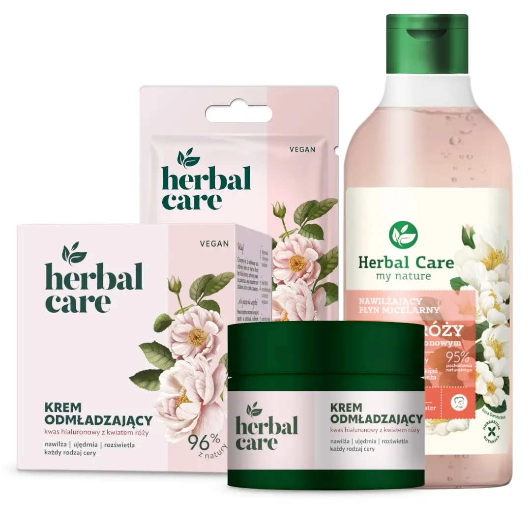 Anti-age ansigtsplejesæt – med rose & hyaluronsyre