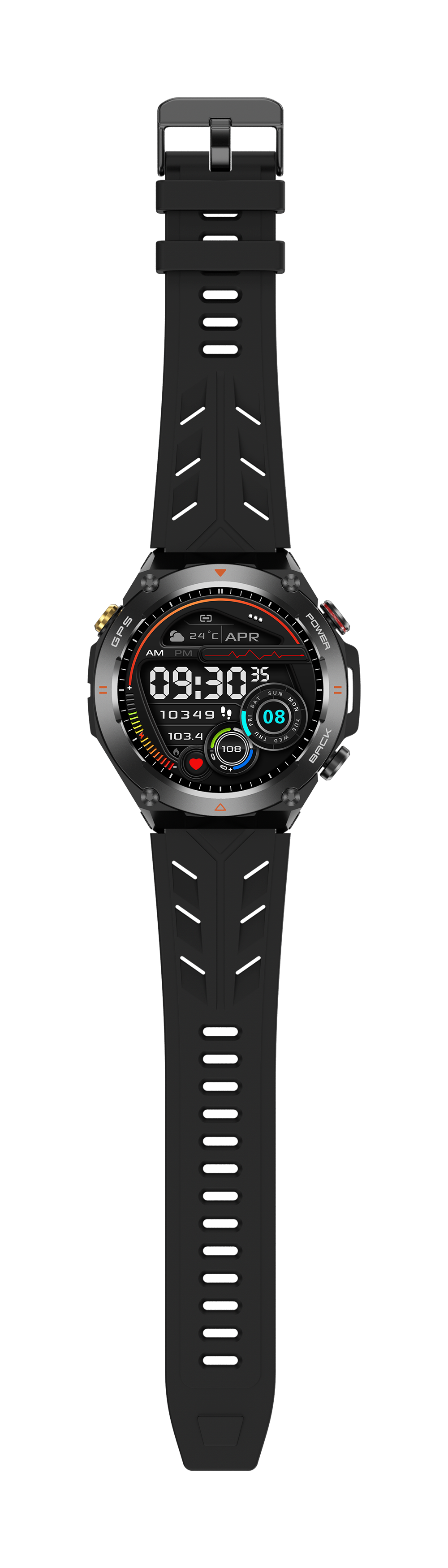 Philippe Palmer Smart Watch LP92 Black - 56