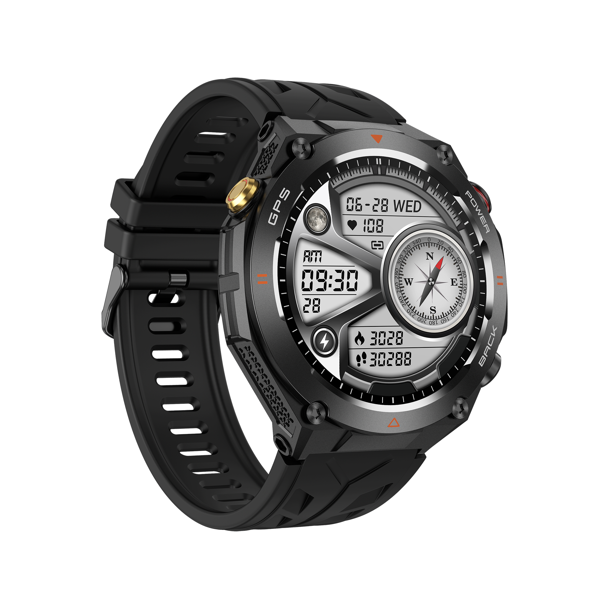 Philippe Palmer Smart Watch LP92 Black - 2
