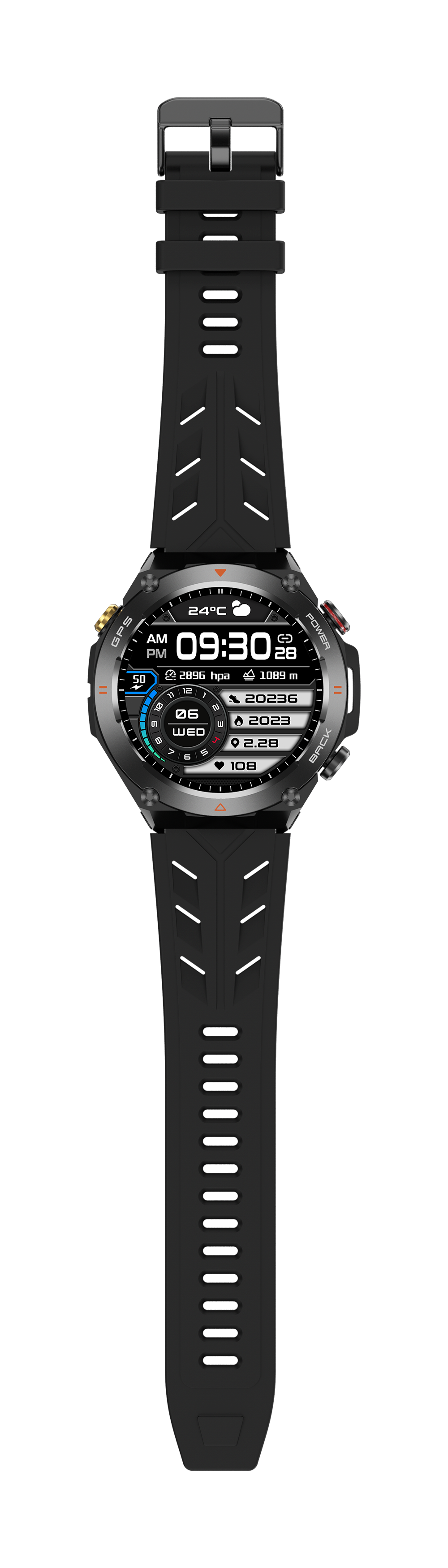 Philippe Palmer Smart Watch LP92 Black - 58