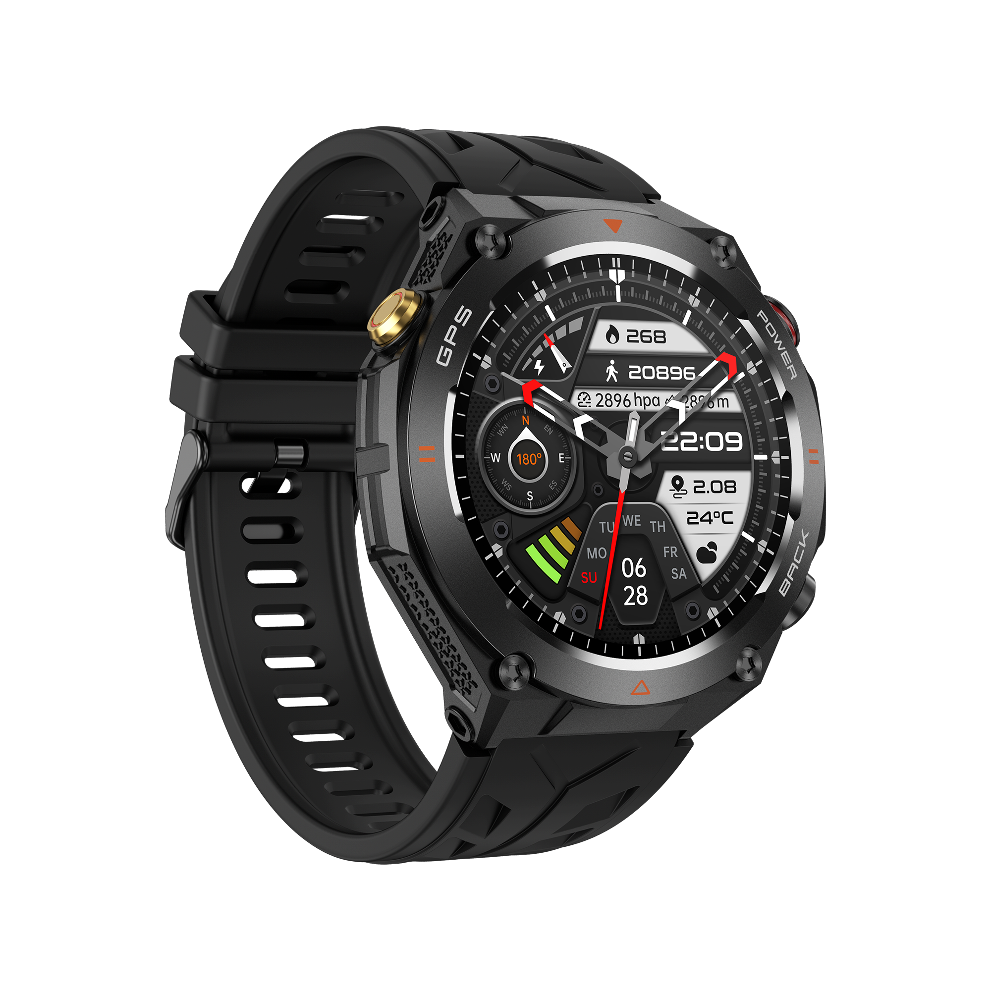 Philippe Palmer Smart Watch LP92 Black - 39