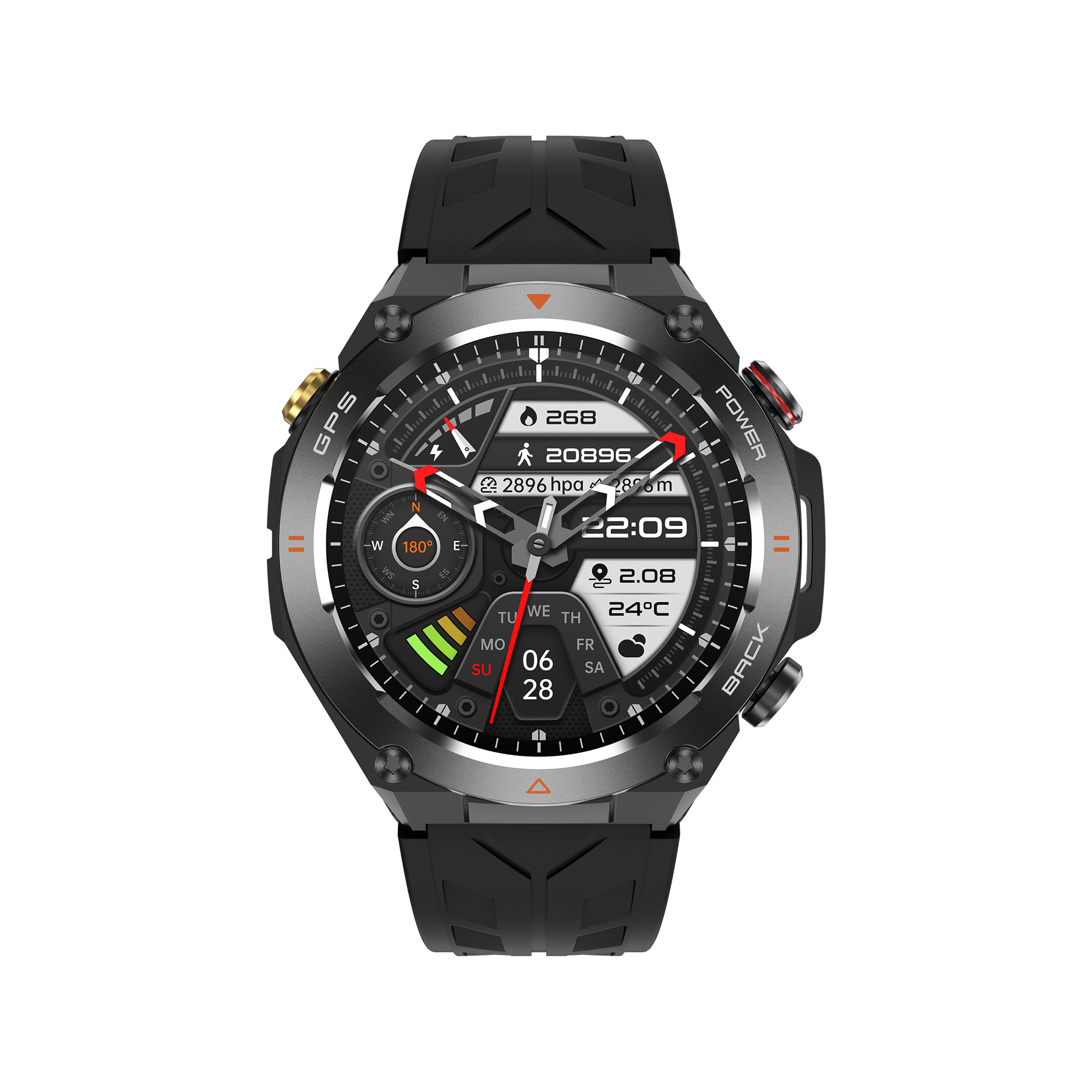 Philippe Palmer Smart Watch LP92 Black - 49
