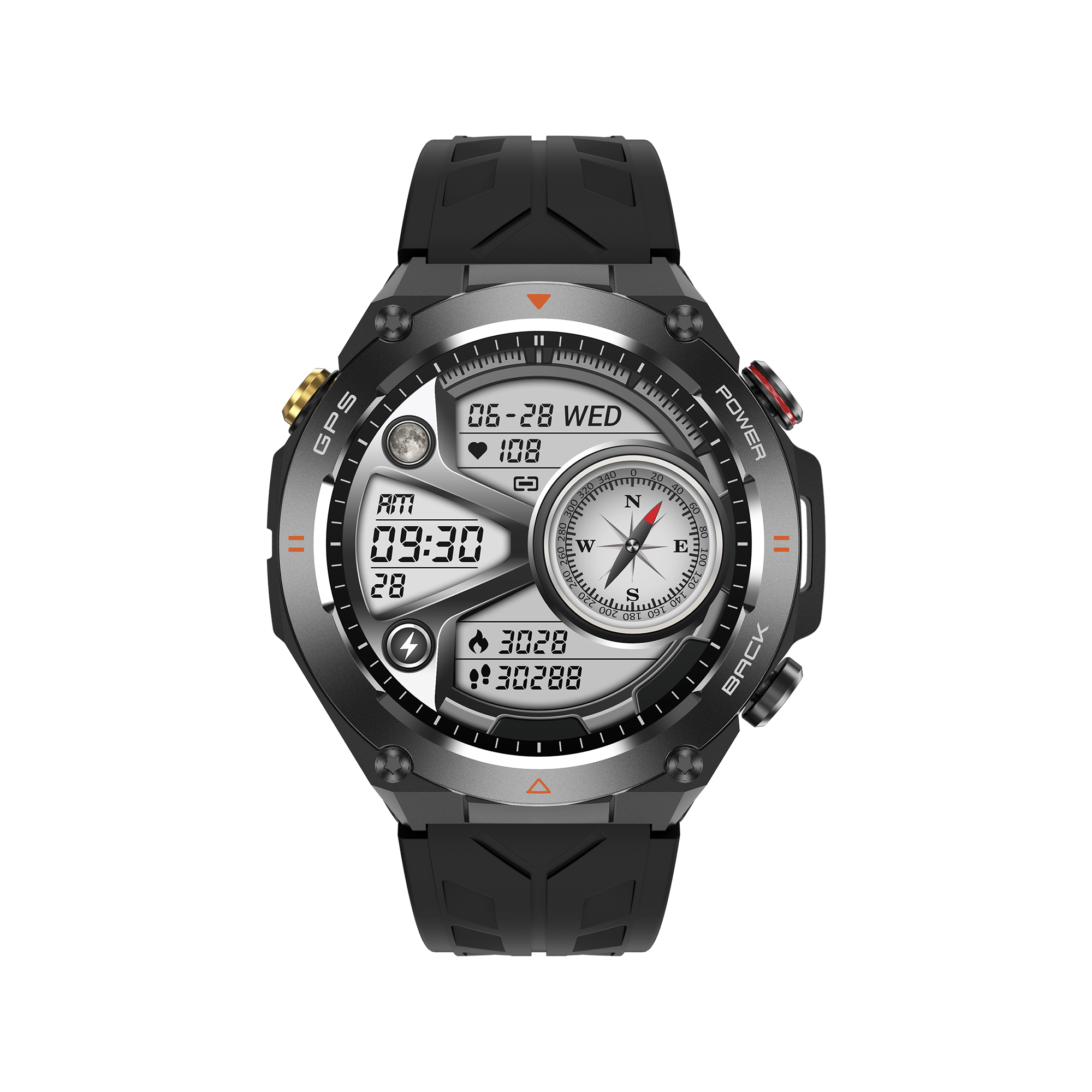 Philippe Palmer Smart Watch LP92 Black - 3
