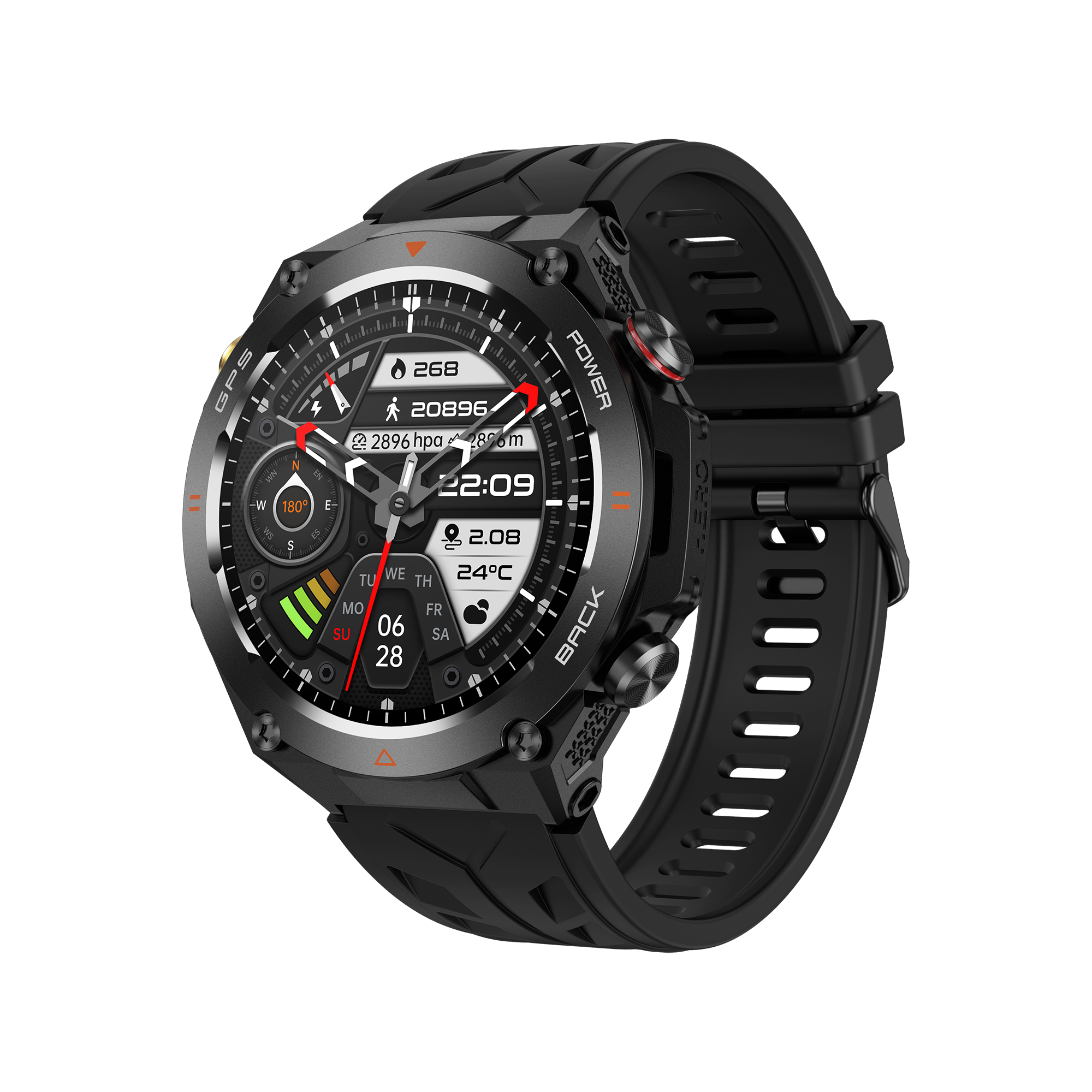 Philippe Palmer Smart Watch LP92 Black - 29