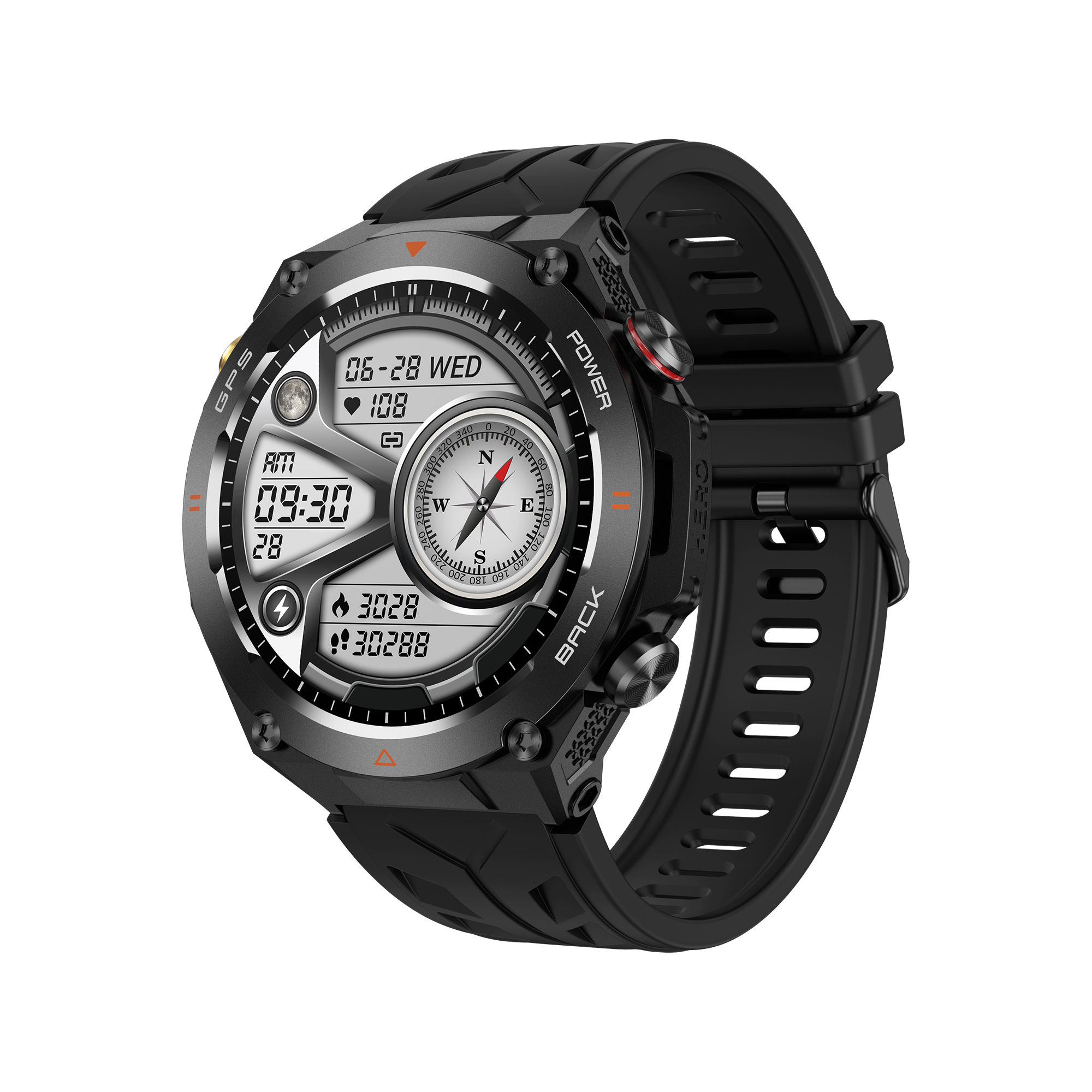 Philippe Palmer Smart Watch LP92 Black