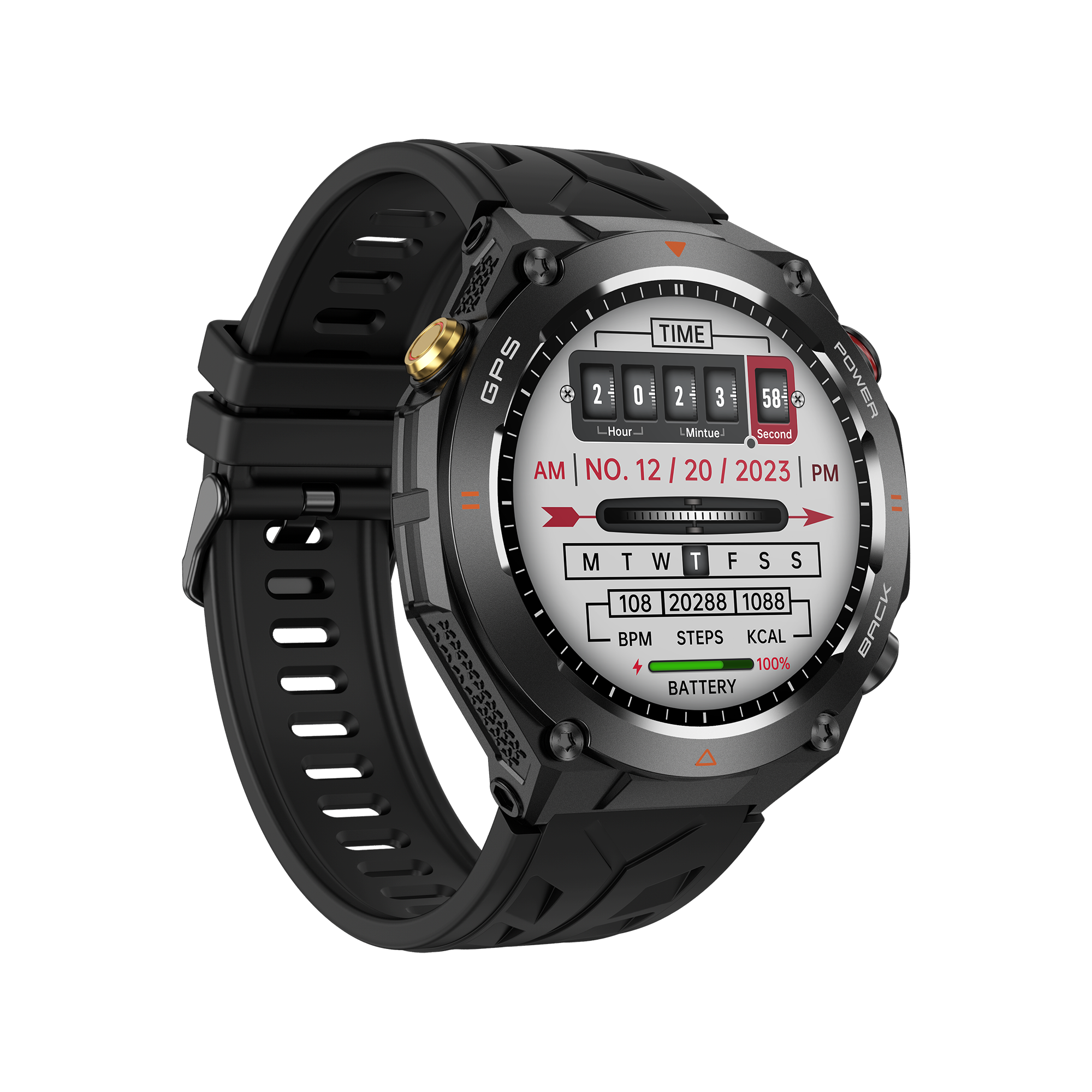 Philippe Palmer Smart Watch LP92 Black - 40