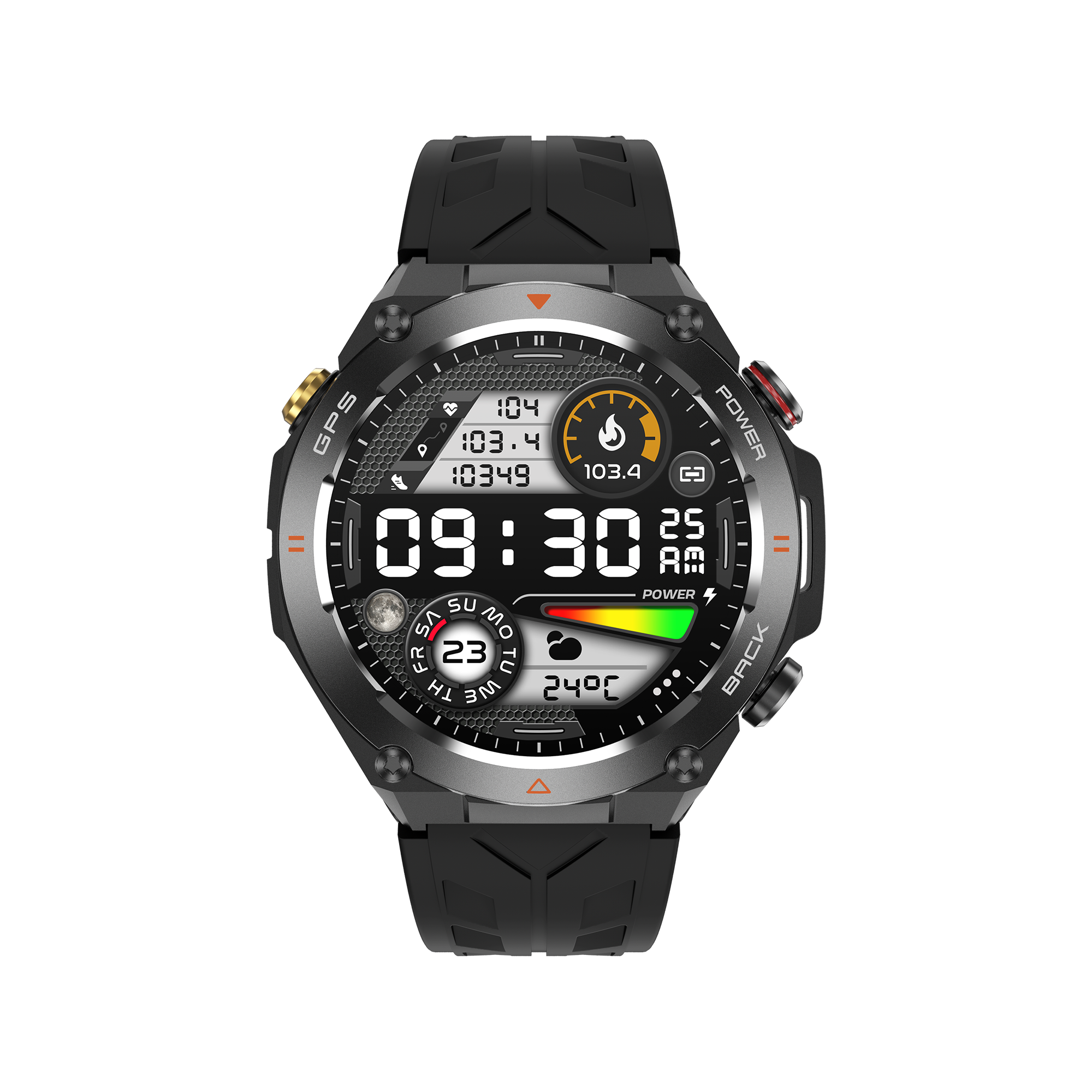 Philippe Palmer Smart Watch LP92 Black - 47