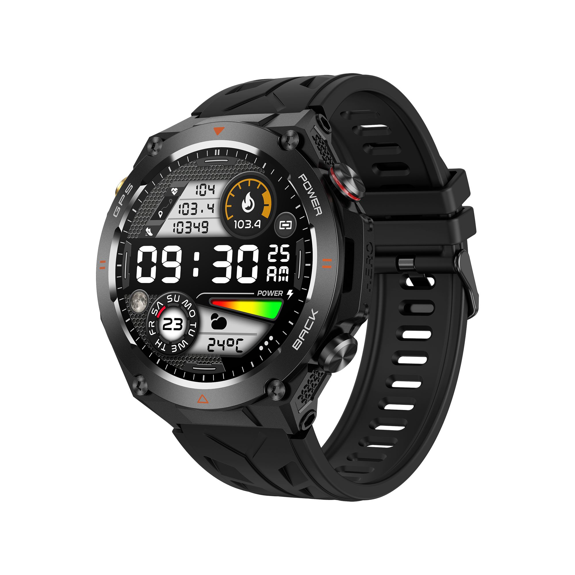 Philippe Palmer Smart Watch LP92 Black - 27