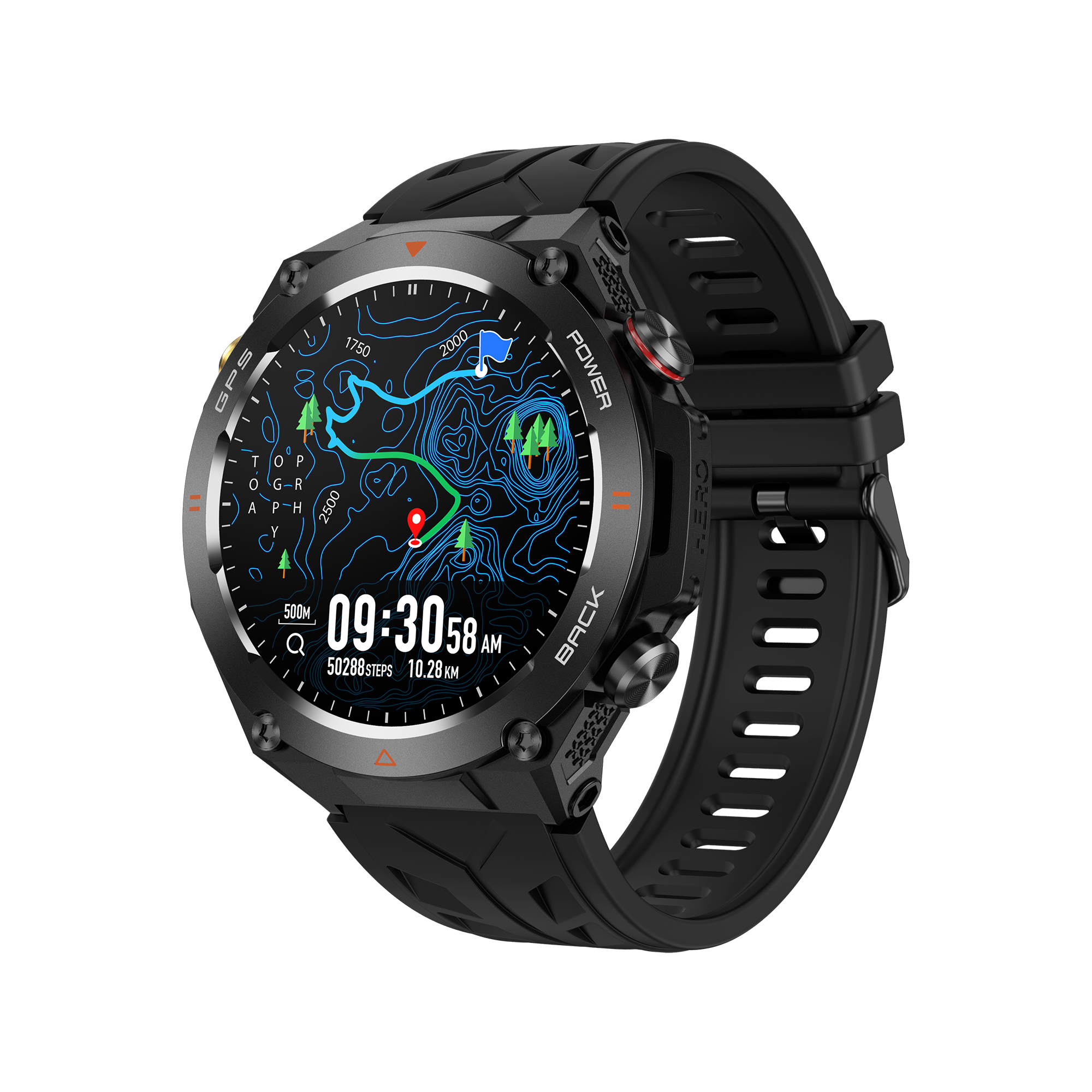 Philippe Palmer Smart Watch LP92 Black - 33